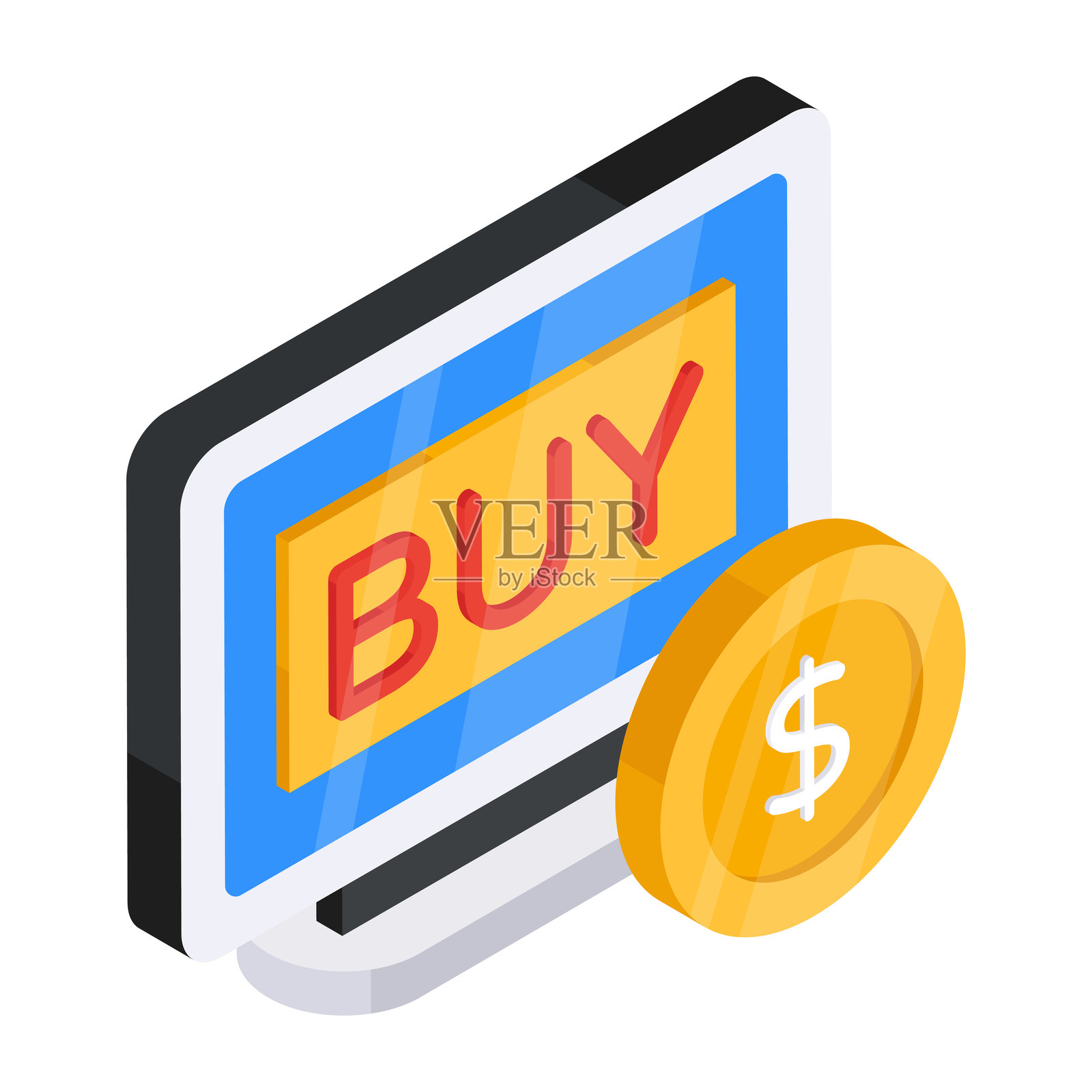 在线购买的完美设计图标插画图片素材