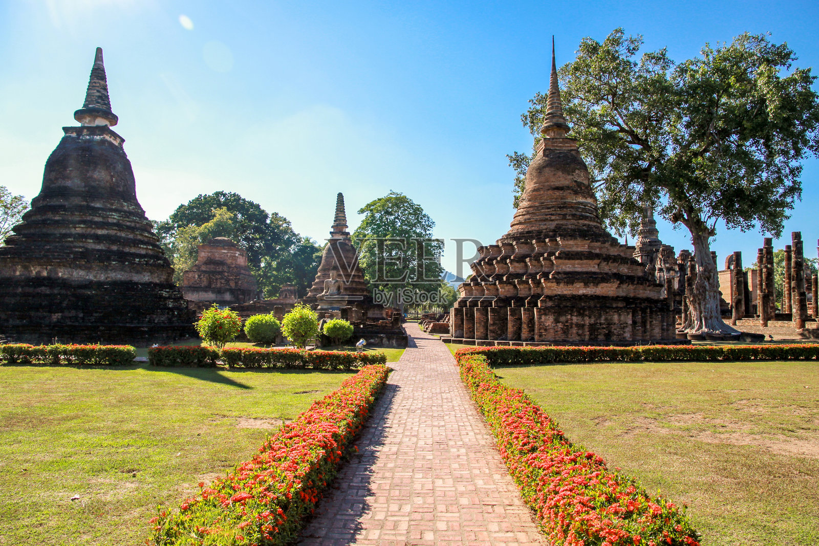 素可泰历史公园照片摄影图片