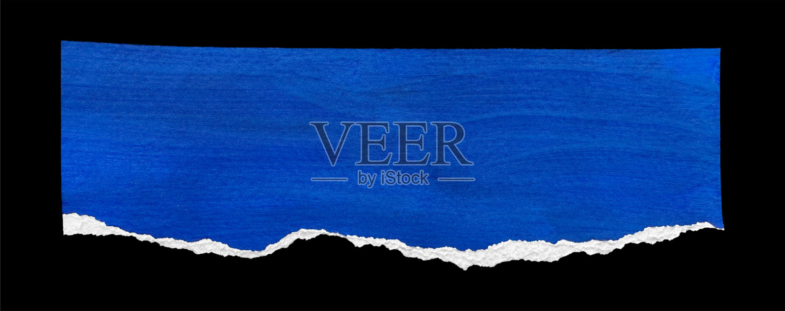 蓝白色纹理撕裂纸片照片摄影图片