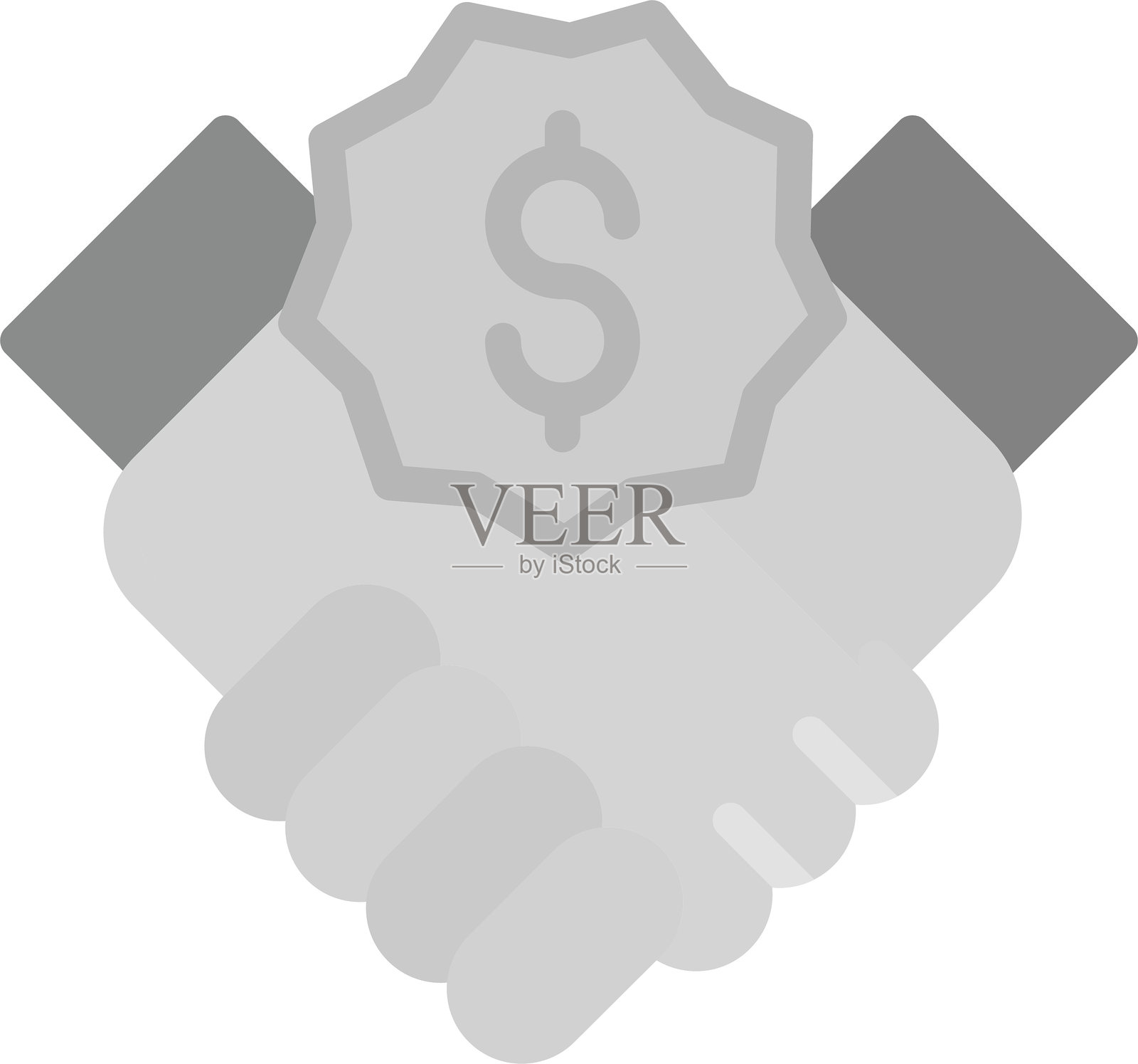 收购费用图标插画图片素材