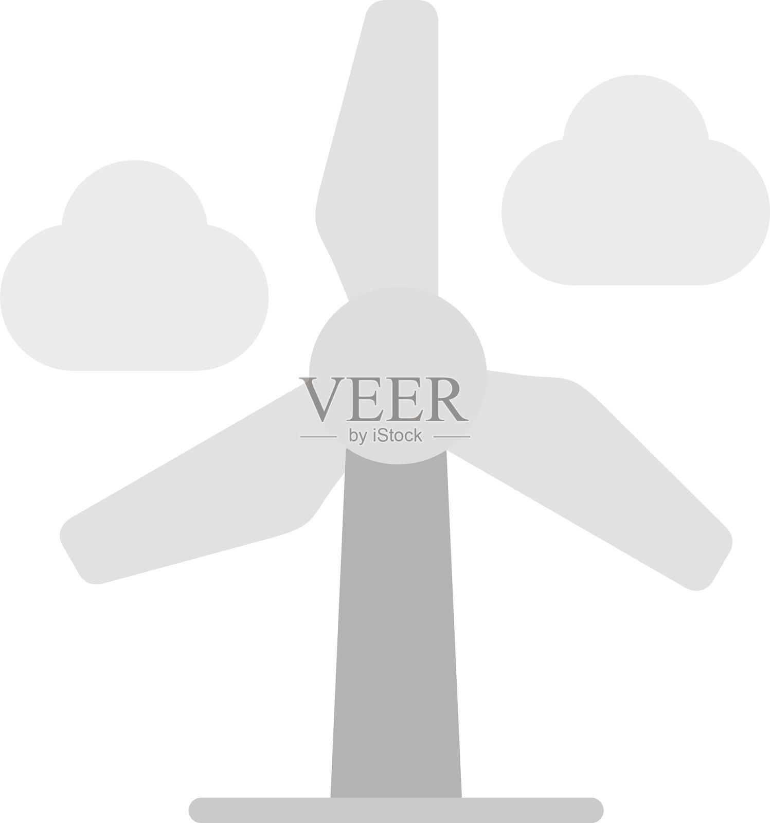 风能图标插画图片素材