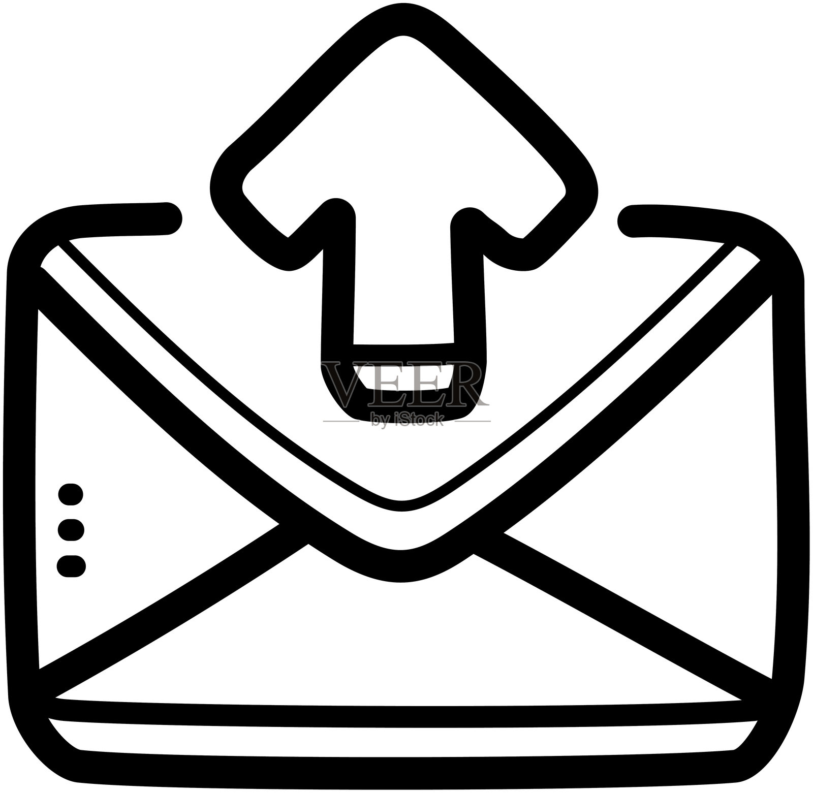 发送电子邮件 - 电子邮件图标插画图片素材