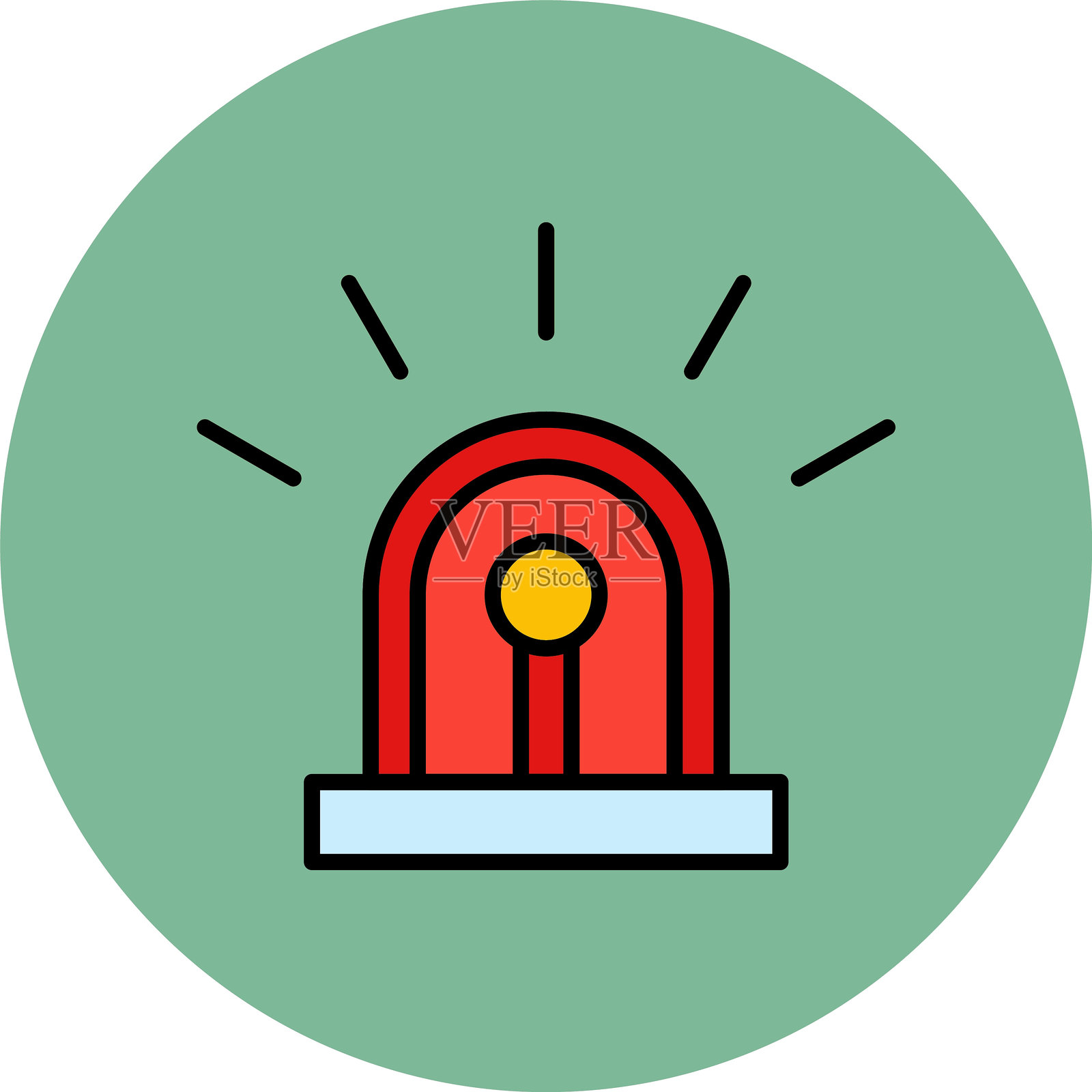 美人鱼插画图片素材