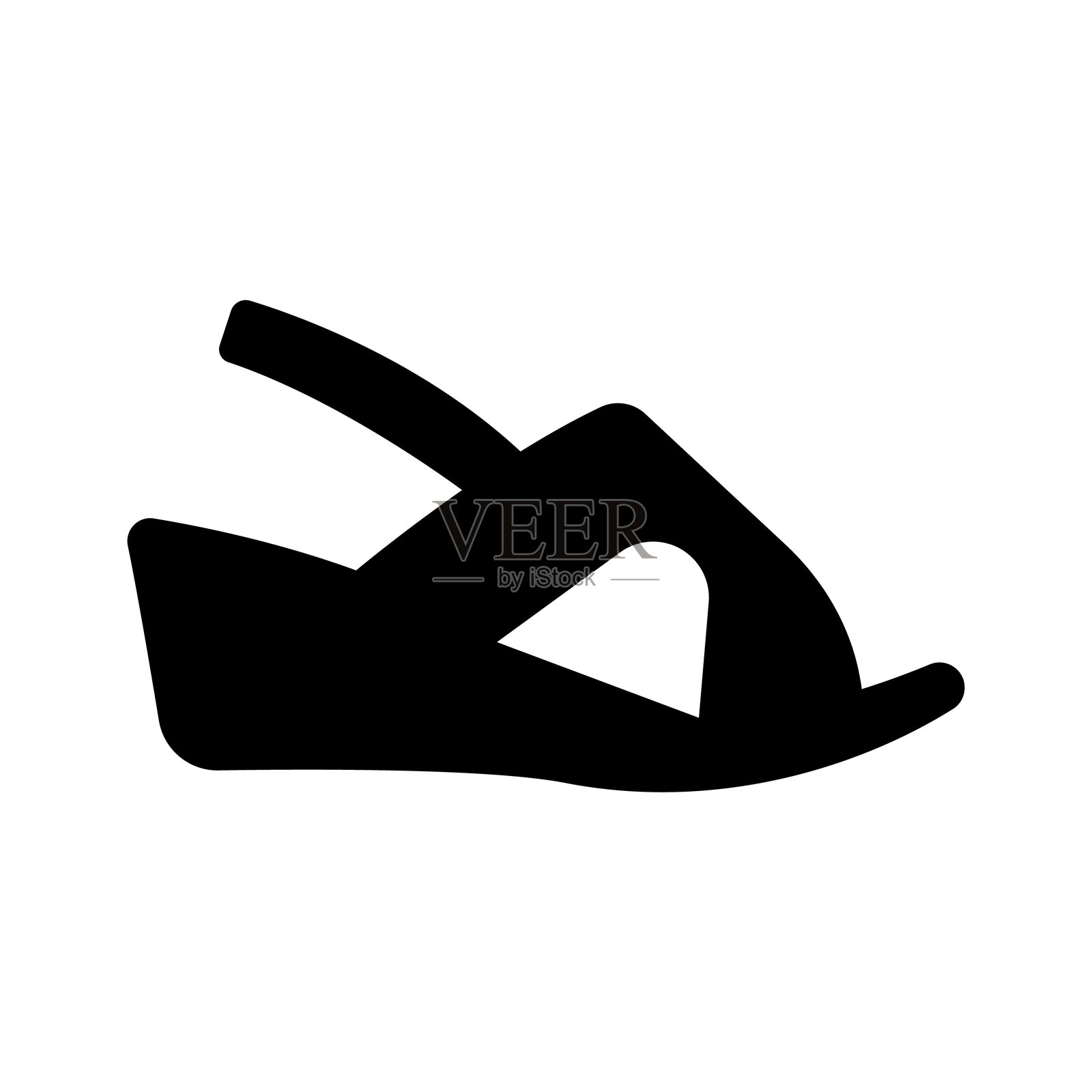 凉鞋插画图片素材