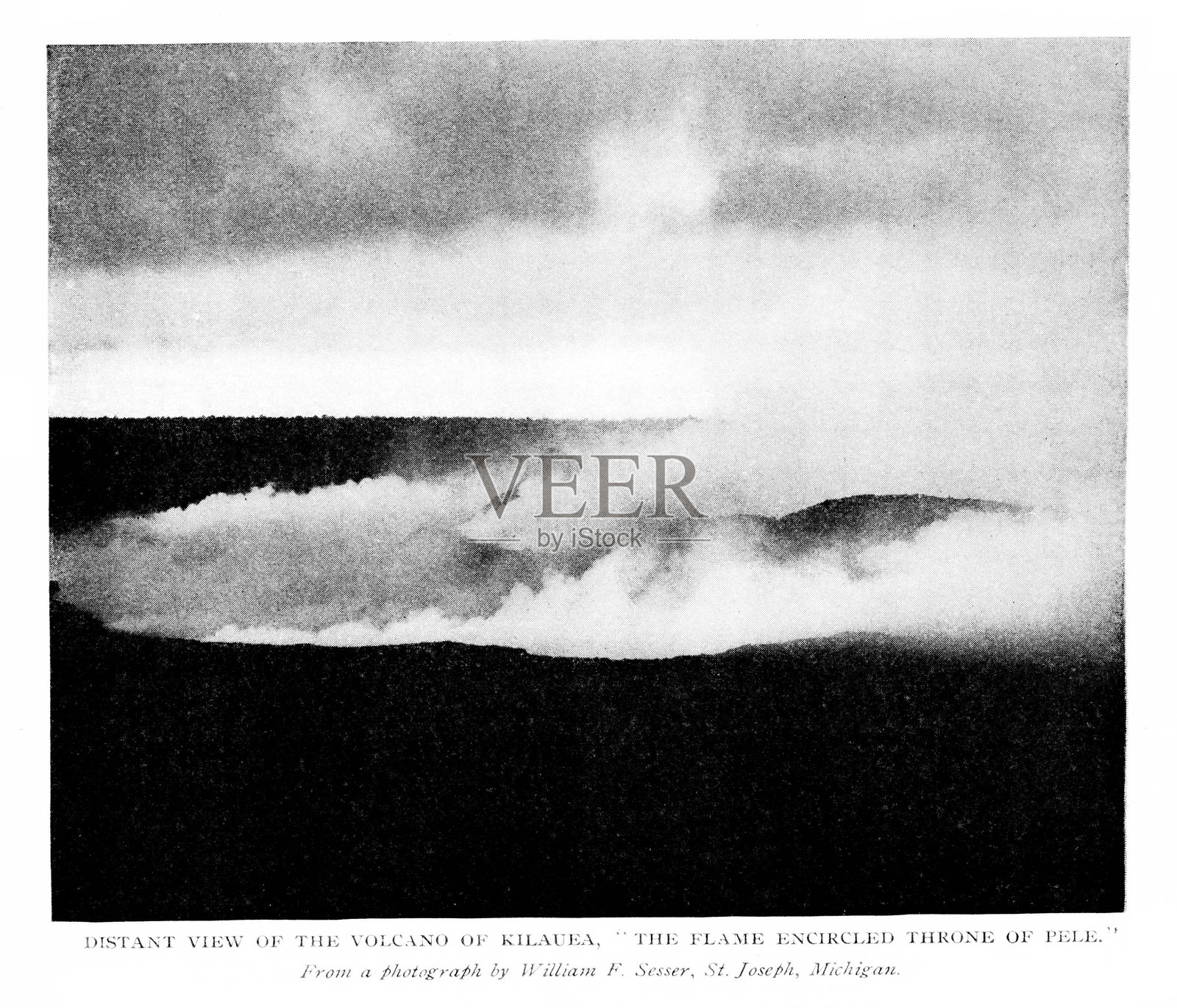 基拉韦厄火山，夏威夷，美国，美国地理，地质学照片摄影图片