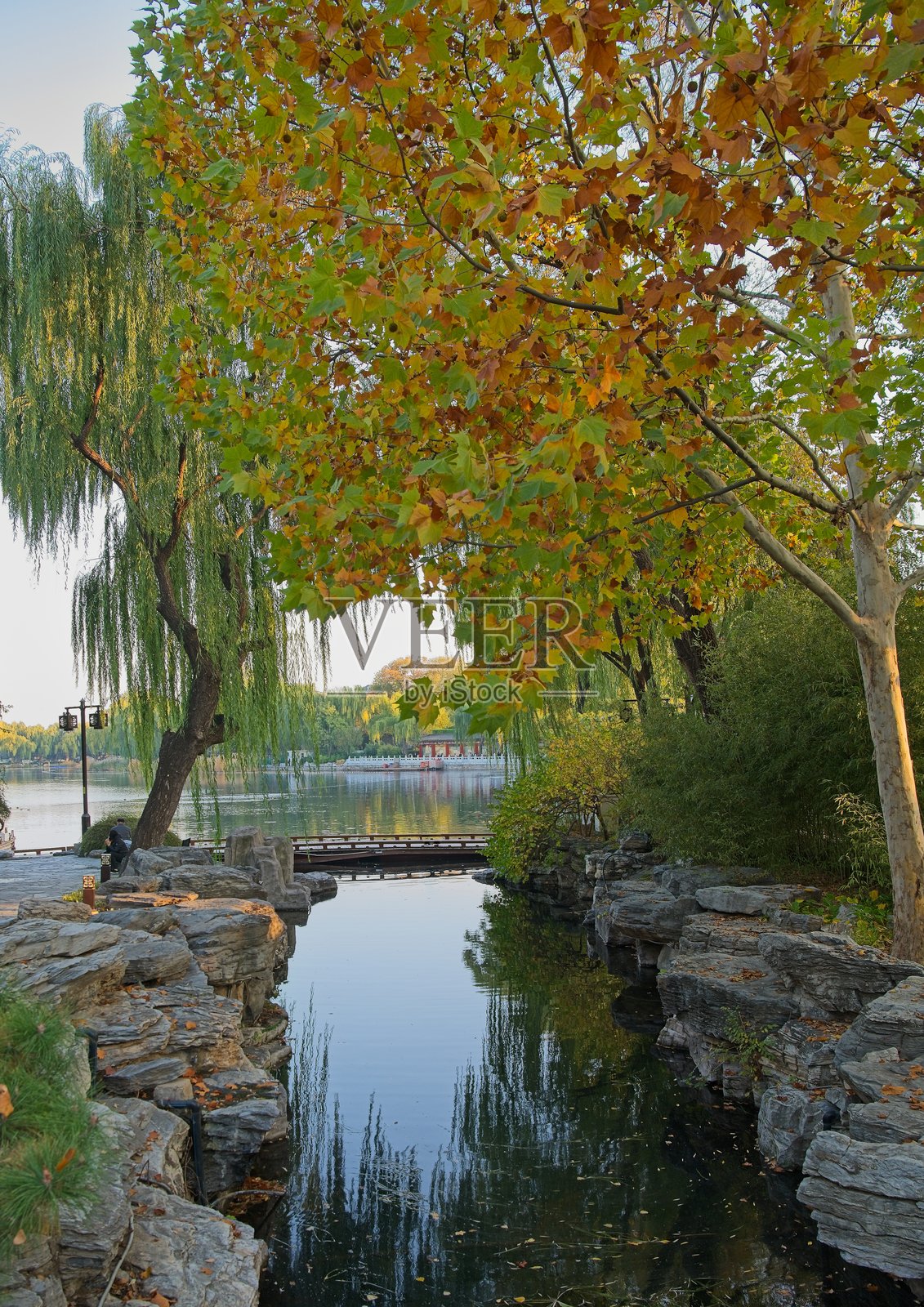 北京的日落照片摄影图片