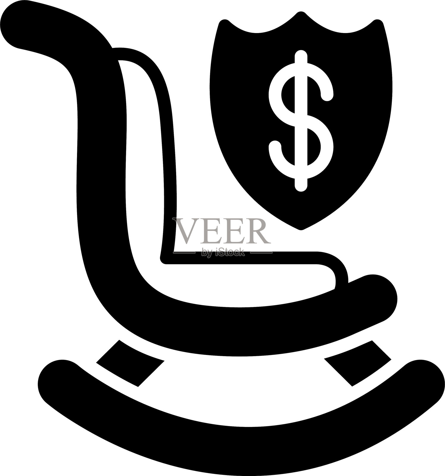 养老金图标设计插画图片素材