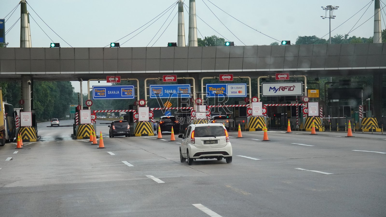 Senai高速公路入口照片摄影图片