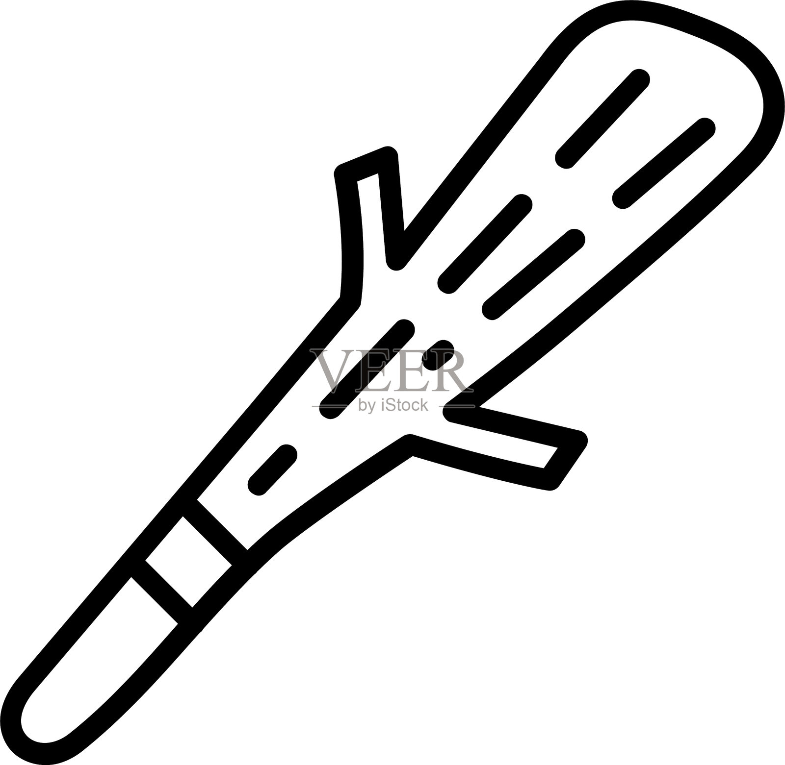 棍棒线条图标设计插画图片素材