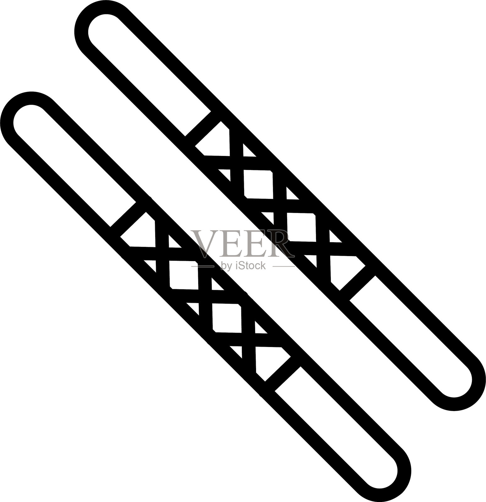 线条图标设计插画图片素材