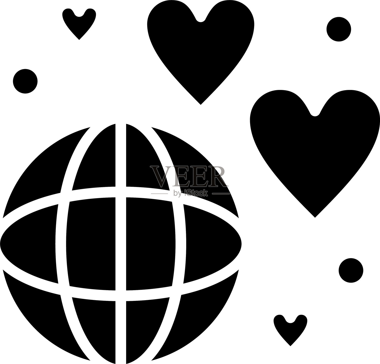 世界图标设计插画图片素材