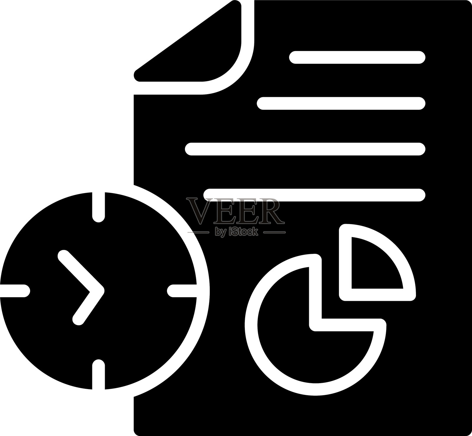 数据分析图标设计插画图片素材