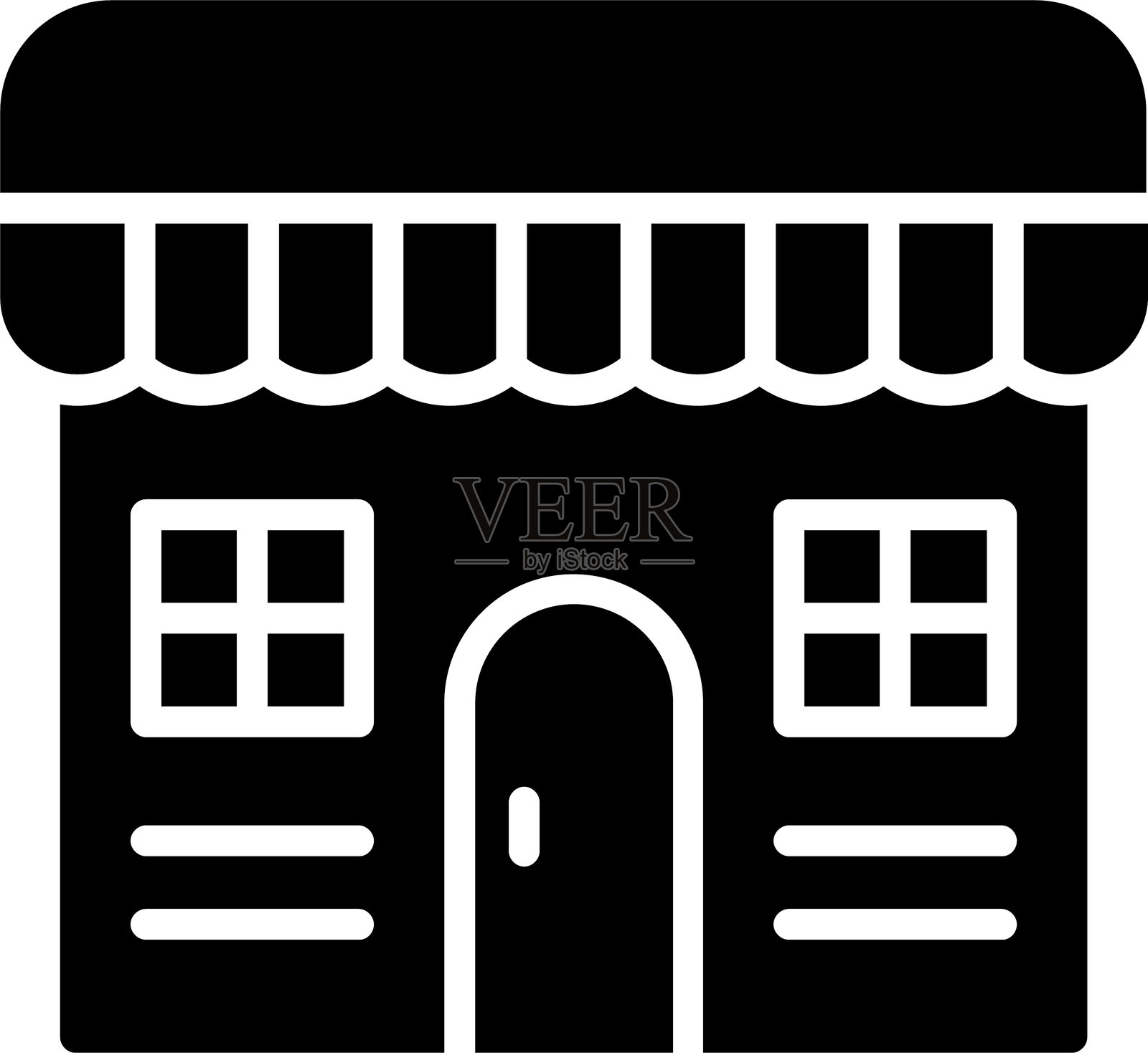 商店图标设计插画图片素材