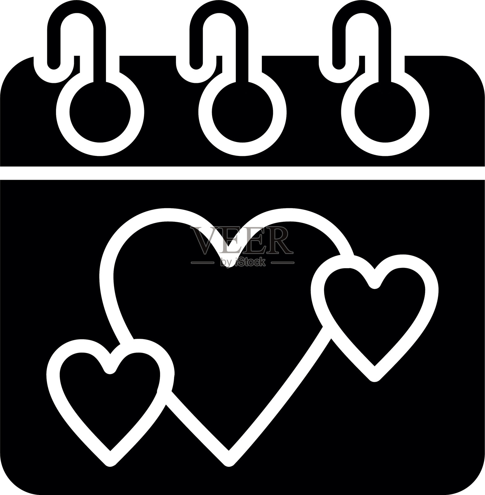 浪漫约会图标设计插画图片素材