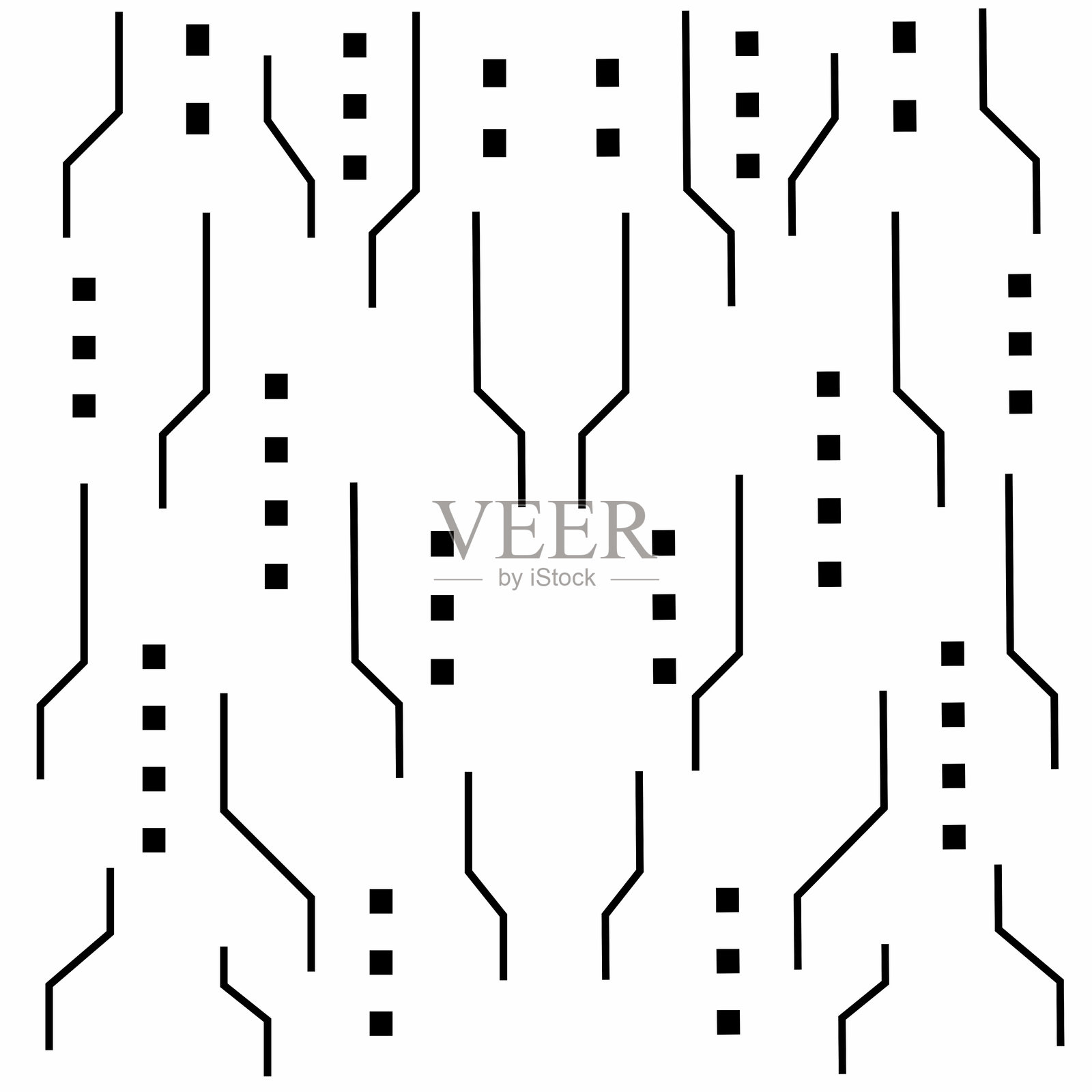 插图矢量背景抽象简单线条插画图片素材