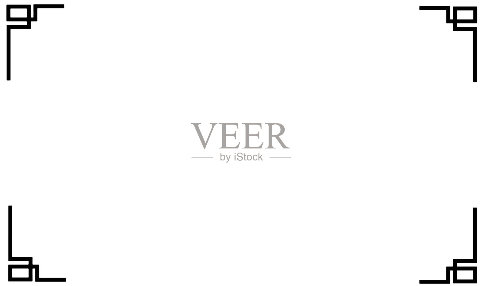 空白的白色框架图片，复古风格，庆祝2024和2025年蛇年，体现亚洲文化，包含日本、泰国的古代艺术工艺，适合东亚横幅设计。插画图片素材