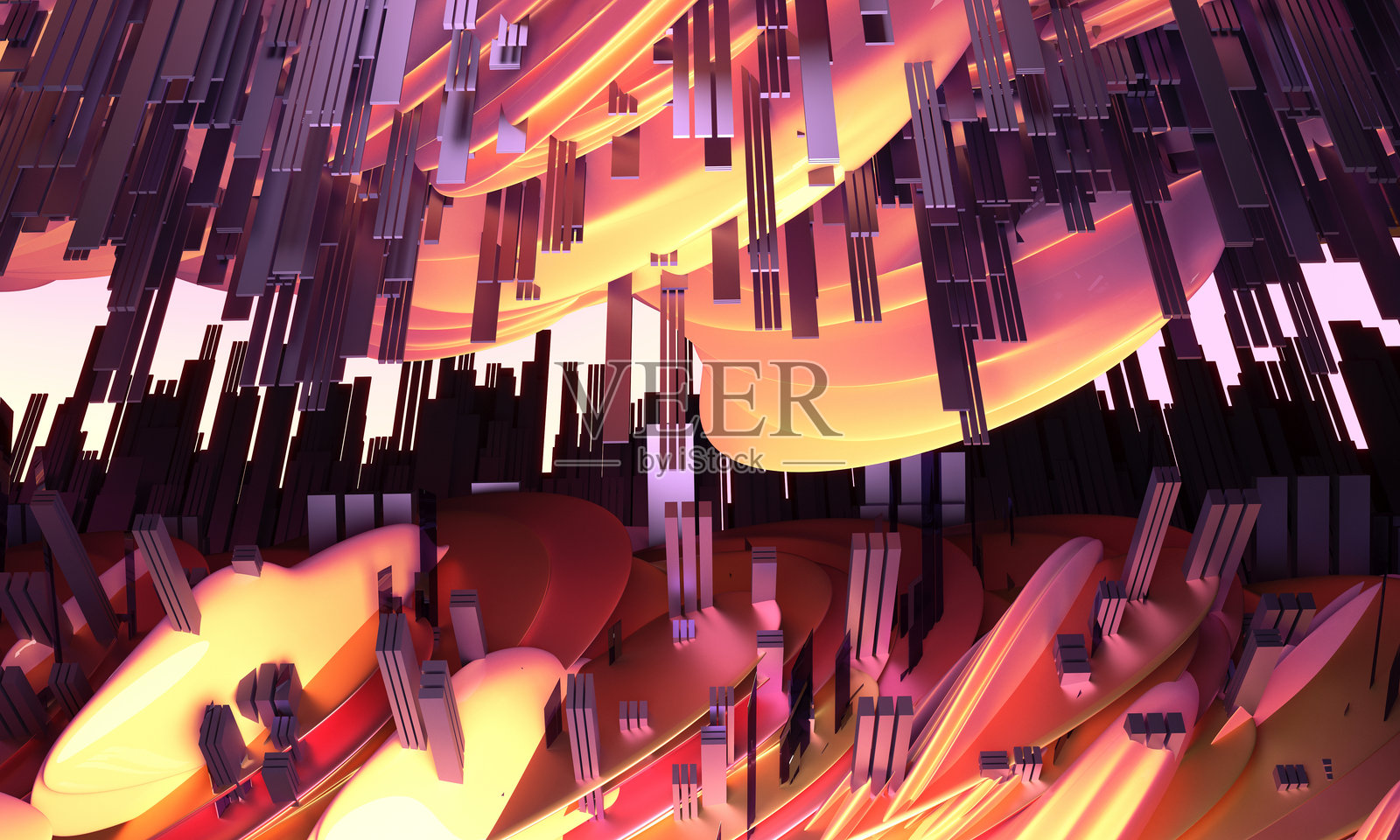 抽象扭曲照片摄影图片