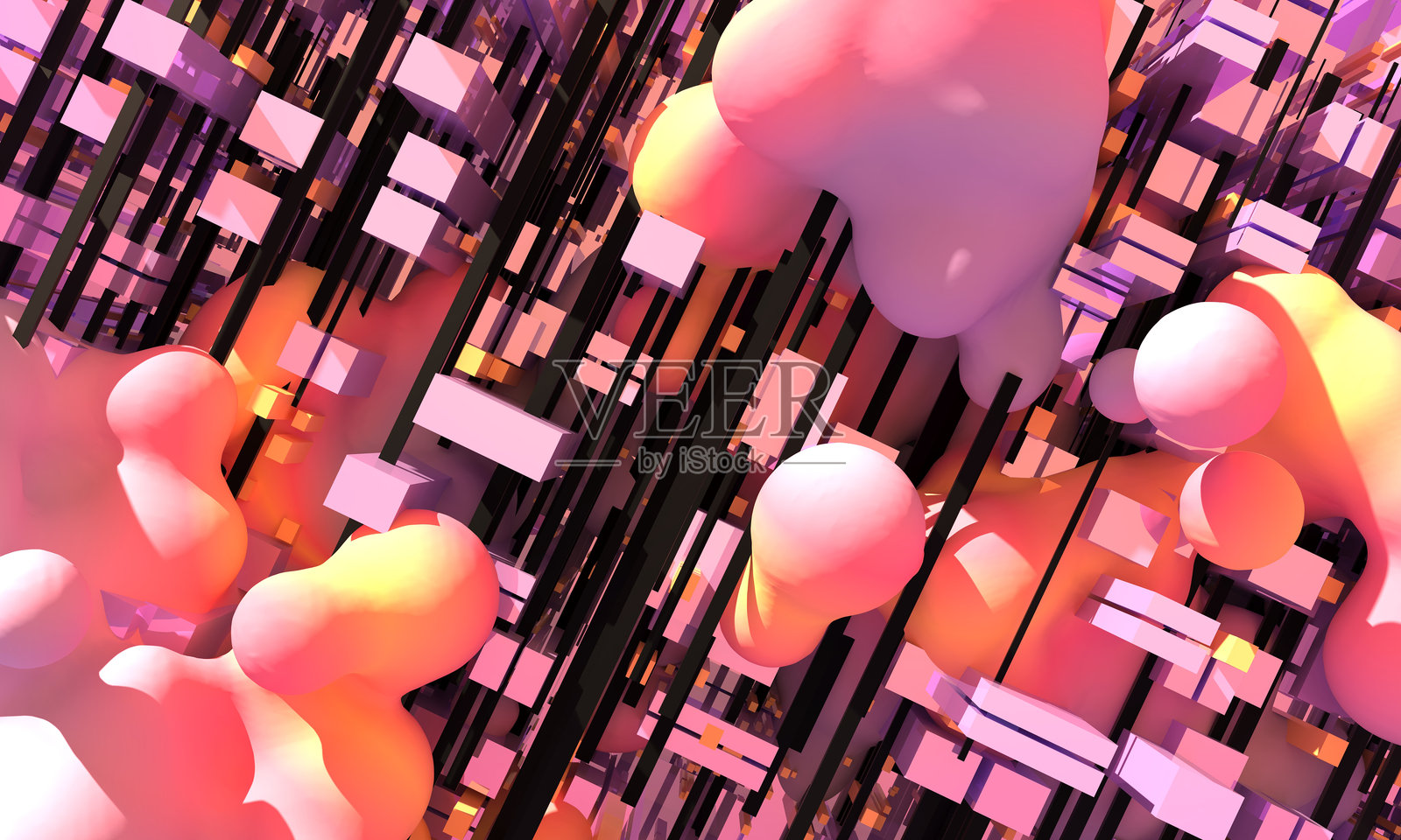 抽象云计算照片摄影图片