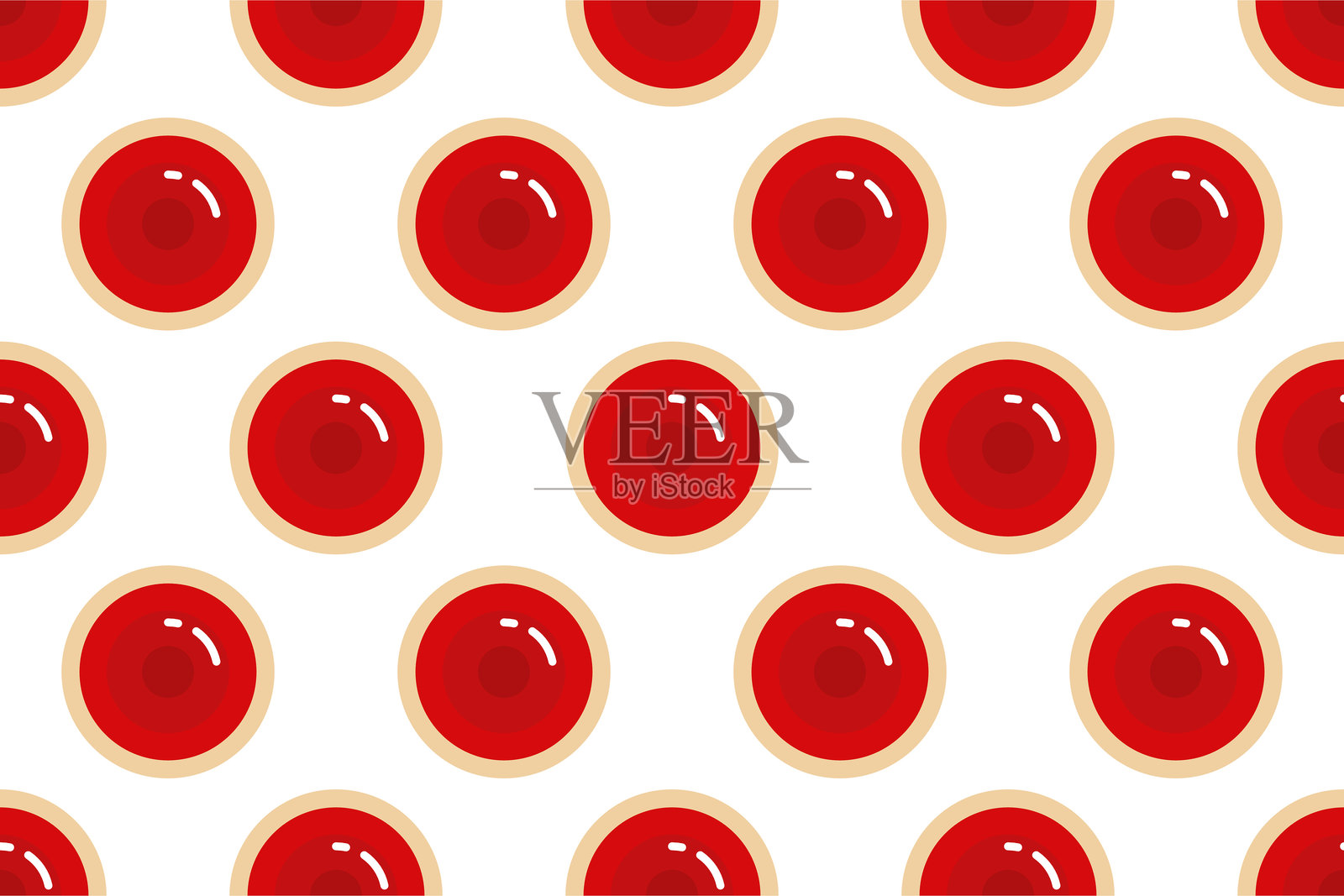 墨西哥食品无缝图案背景模板插画图片素材