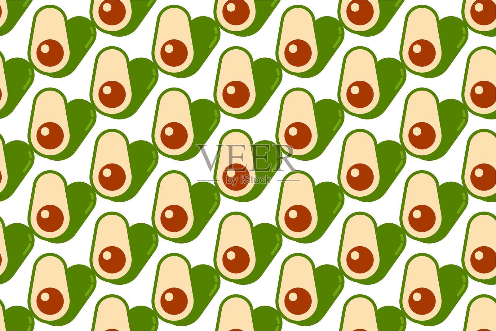 墨西哥食品无缝图案背景模板插画图片素材