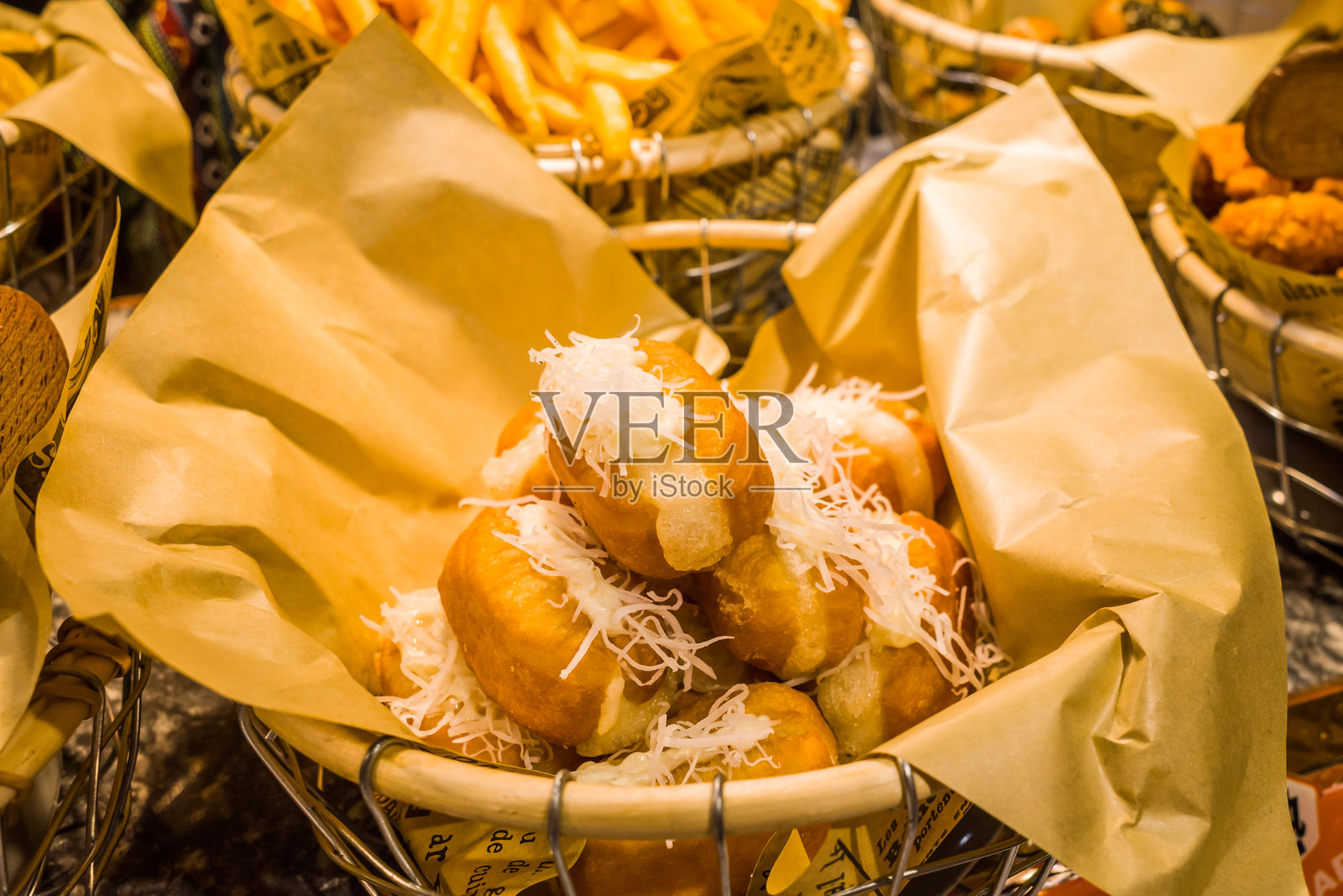 炸面包照片摄影图片