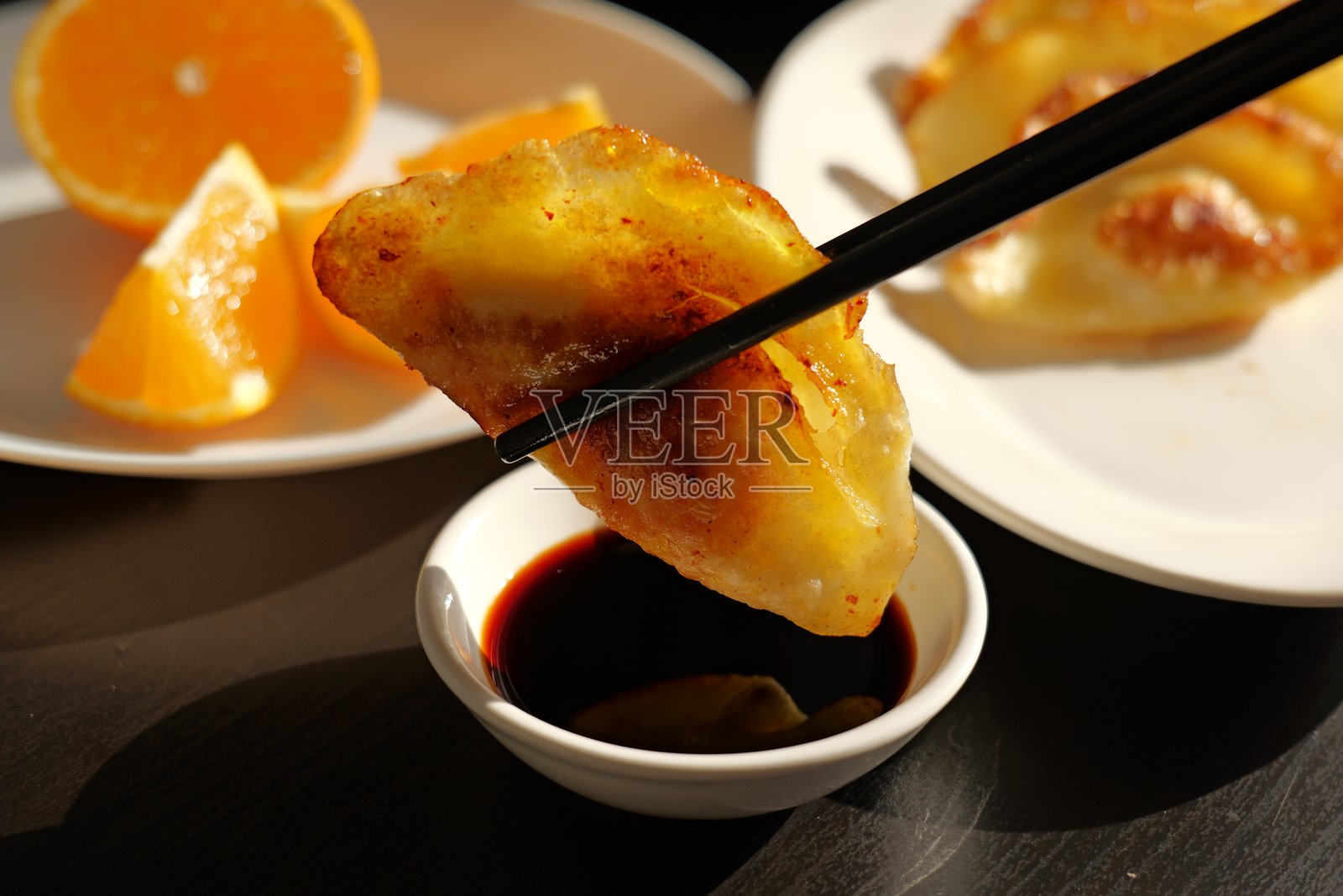 煎饺照片摄影图片