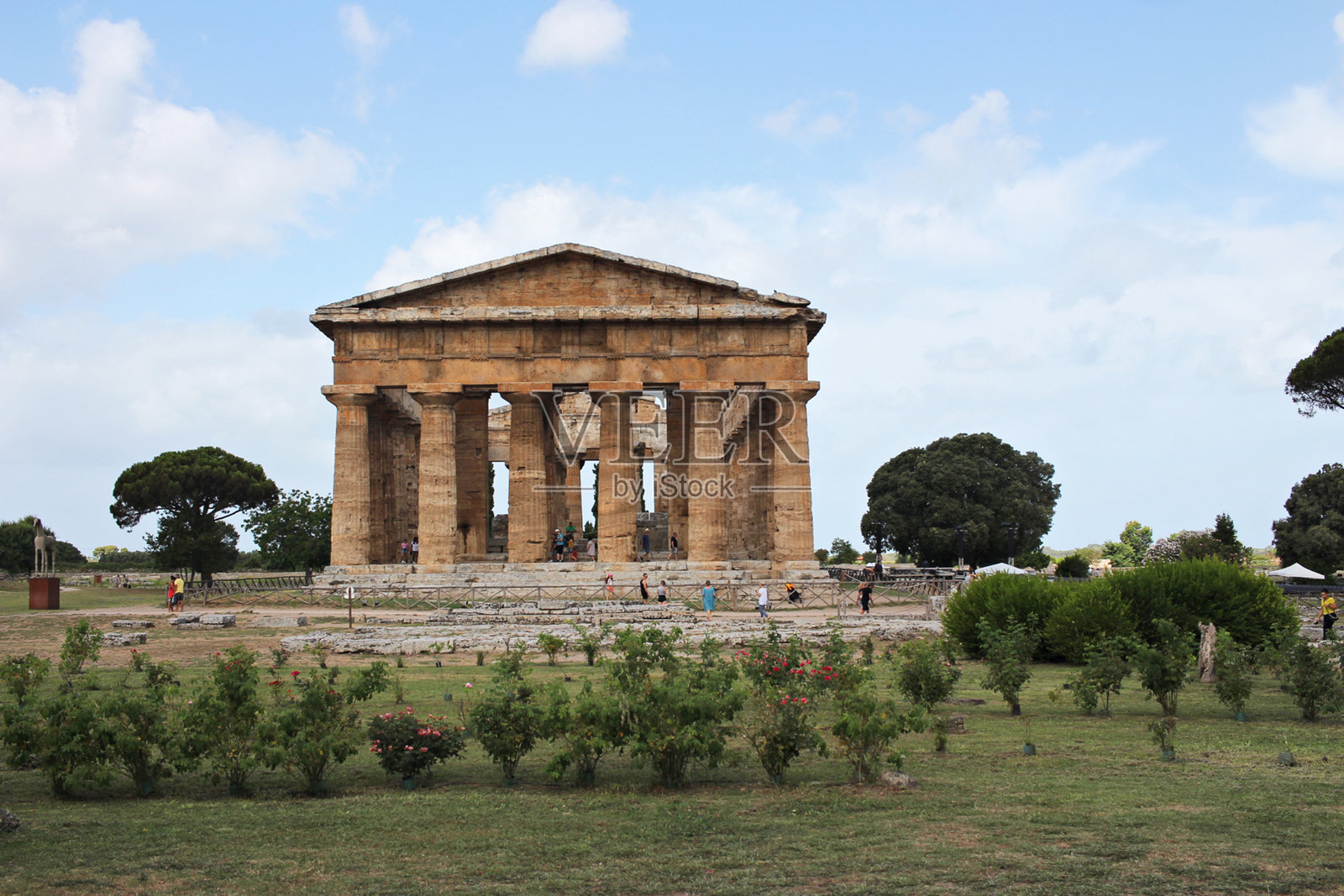 佩斯图姆 - 大希腊照片摄影图片