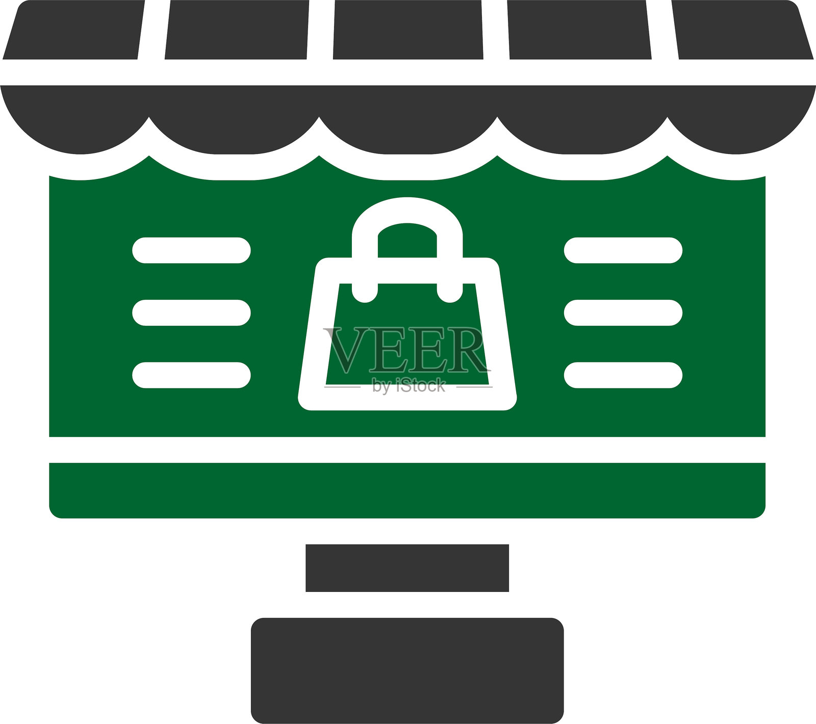 在线购物图标插画图片素材