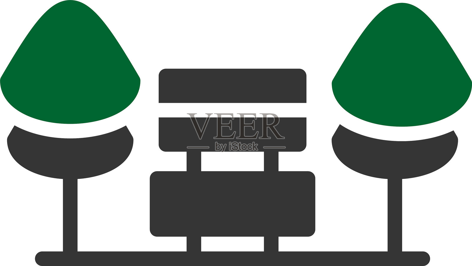 公园图标插画图片素材