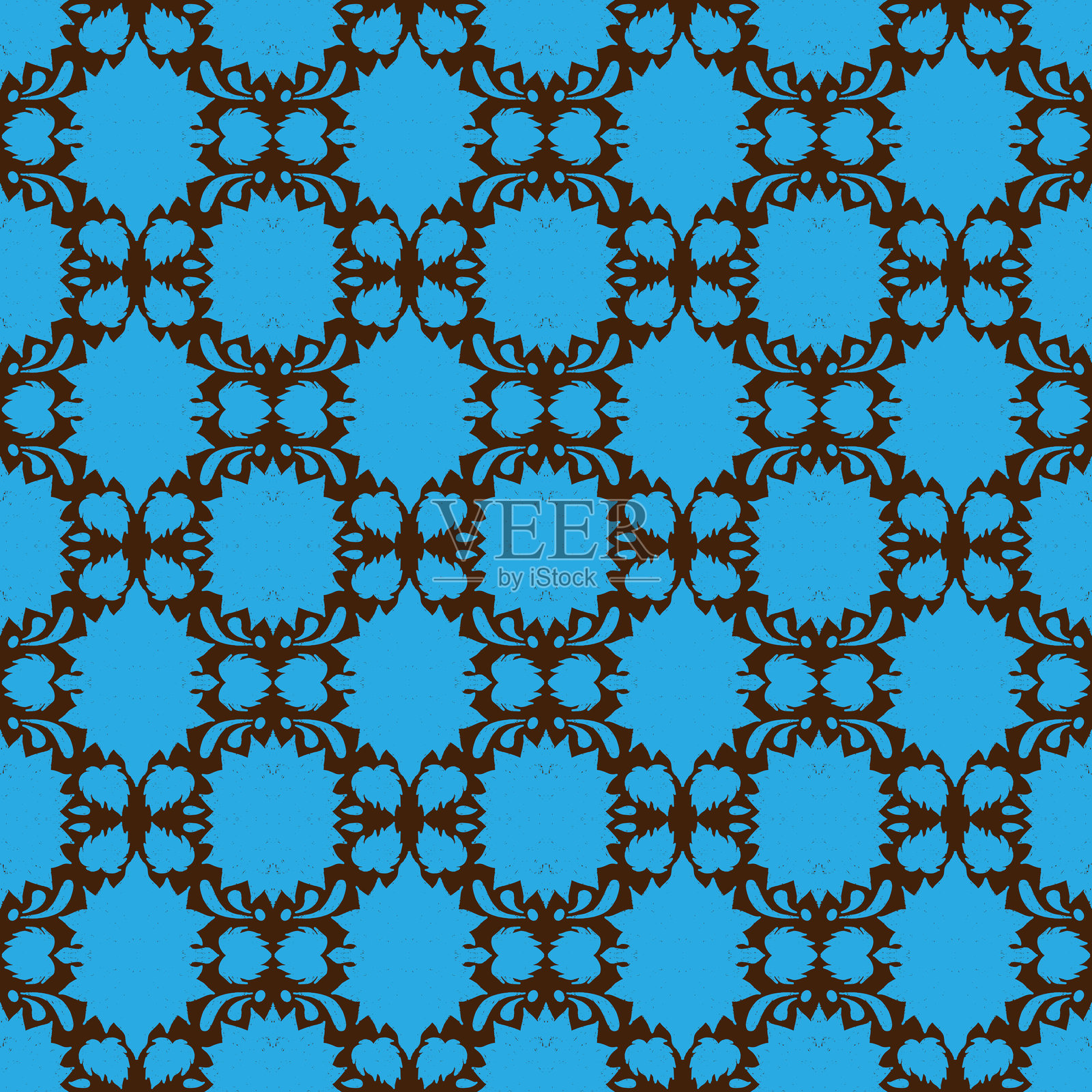 抽象的磨损纹理风格化图案重复矢量插画图片素材