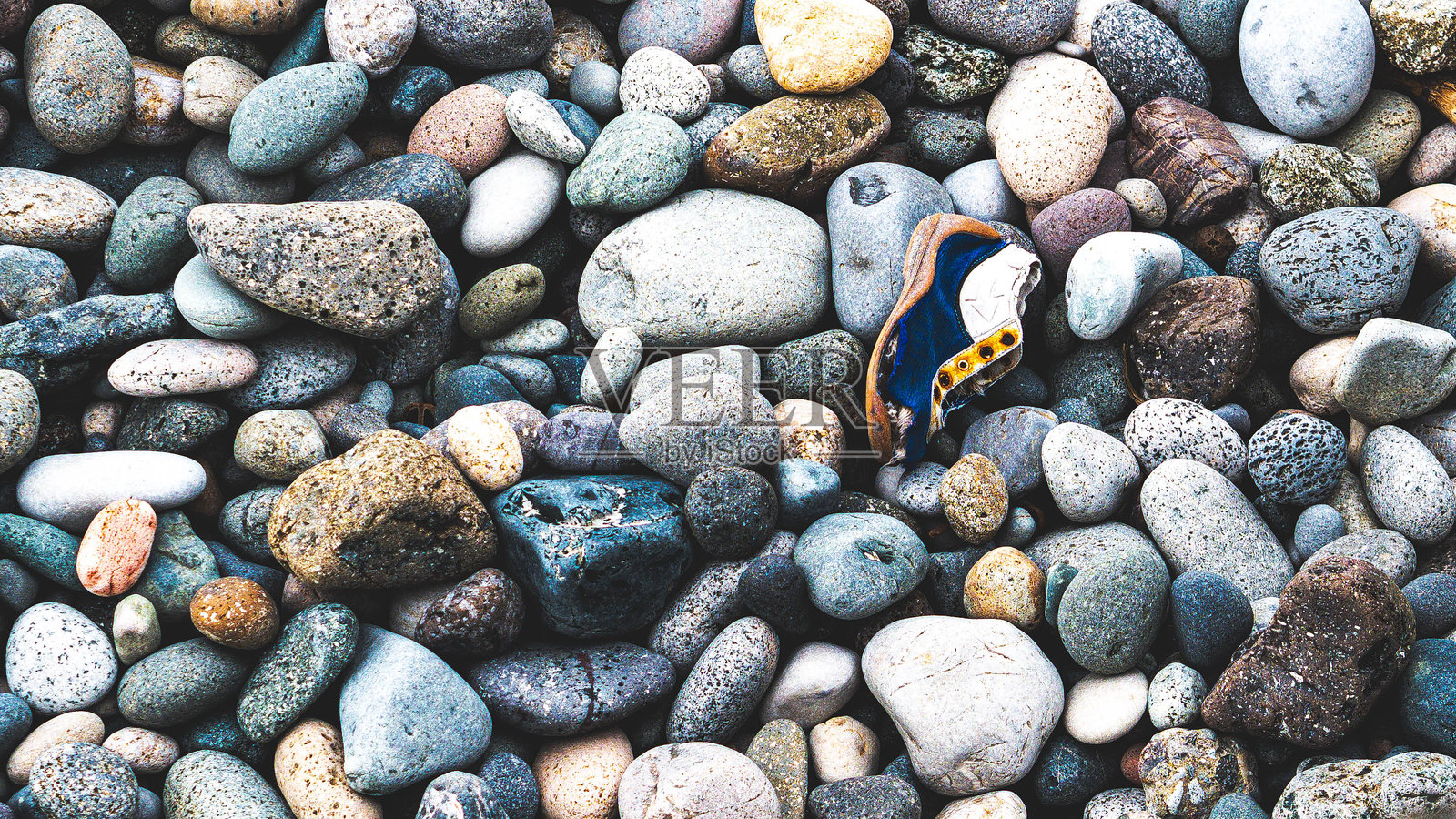 海滩卵石特写纹理照片摄影图片