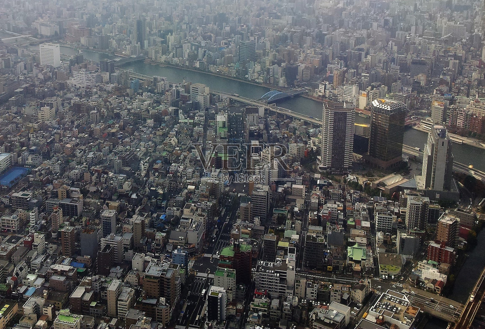 东京的墨田区和台东区景观照片摄影图片