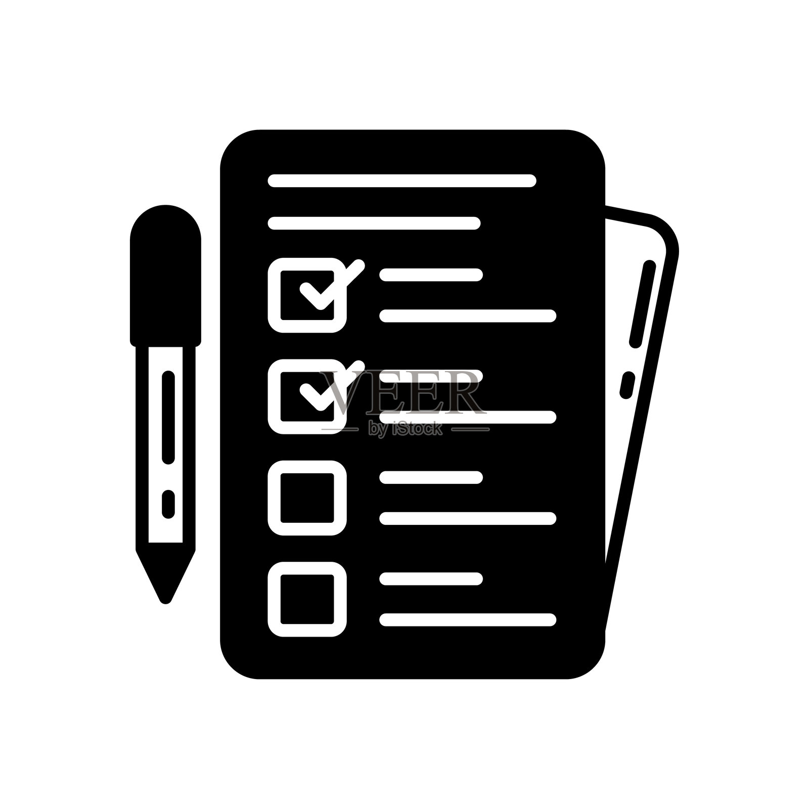 需求收集图标（矢量图）。标志设计插画图片素材