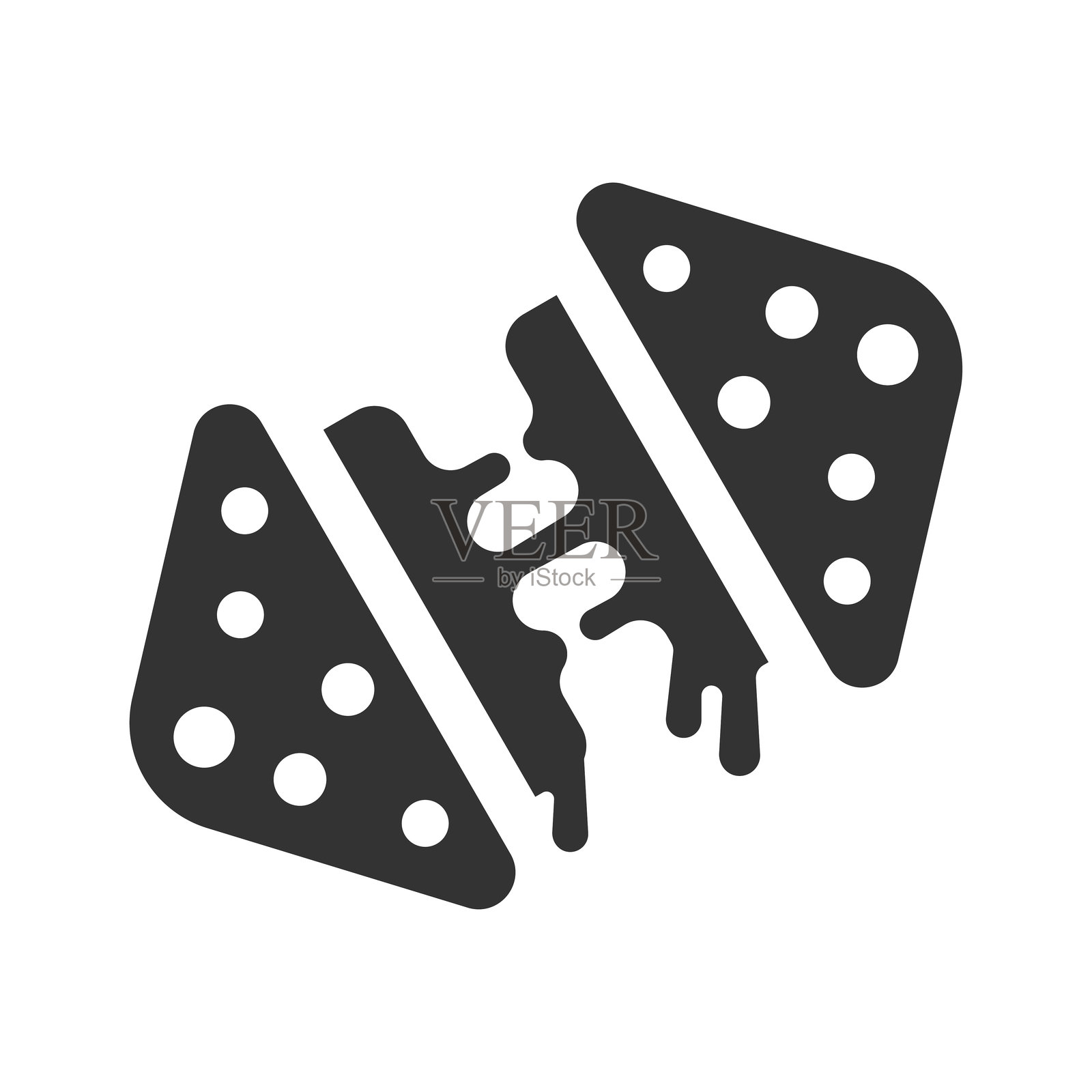 奶酪食品图标插画图片素材