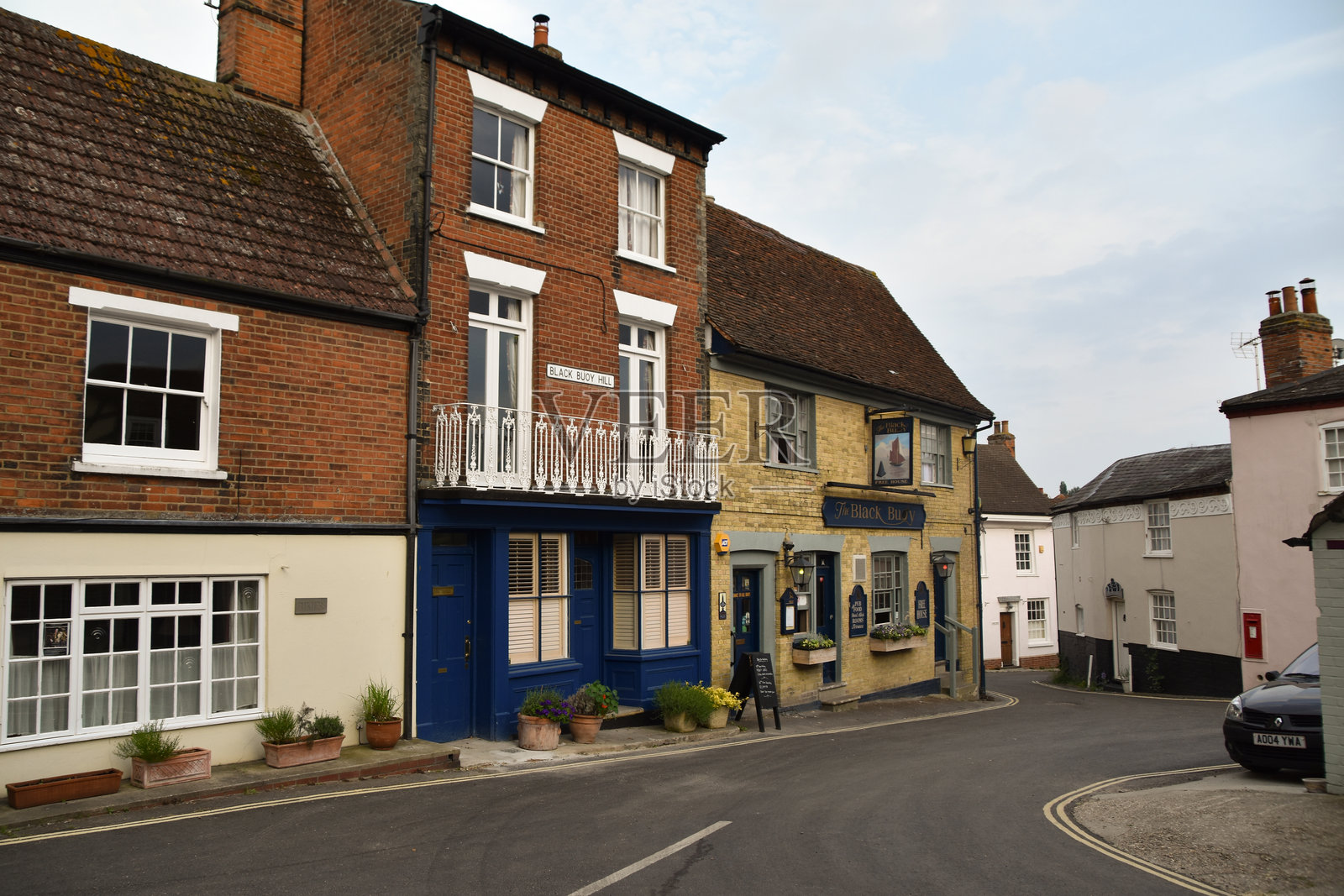 埃塞克斯的威文霍村庄街景照片摄影图片