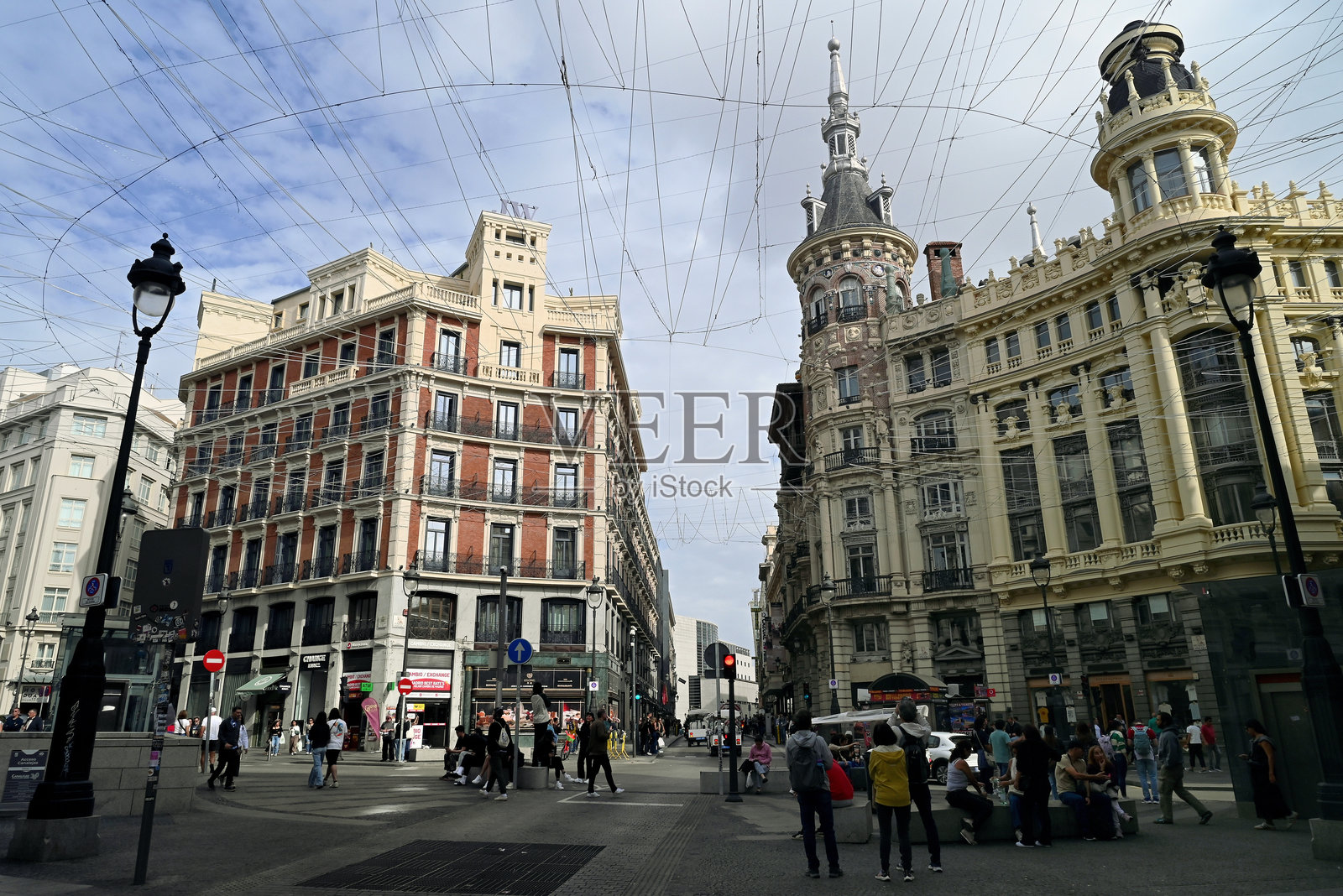 马德里旅游景点照片摄影图片