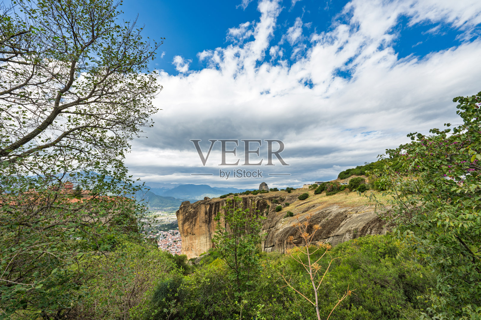 希腊梅泰奥拉的风景照片摄影图片