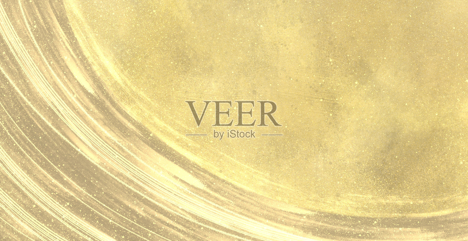 刷金色动态波浪背景插画图片素材