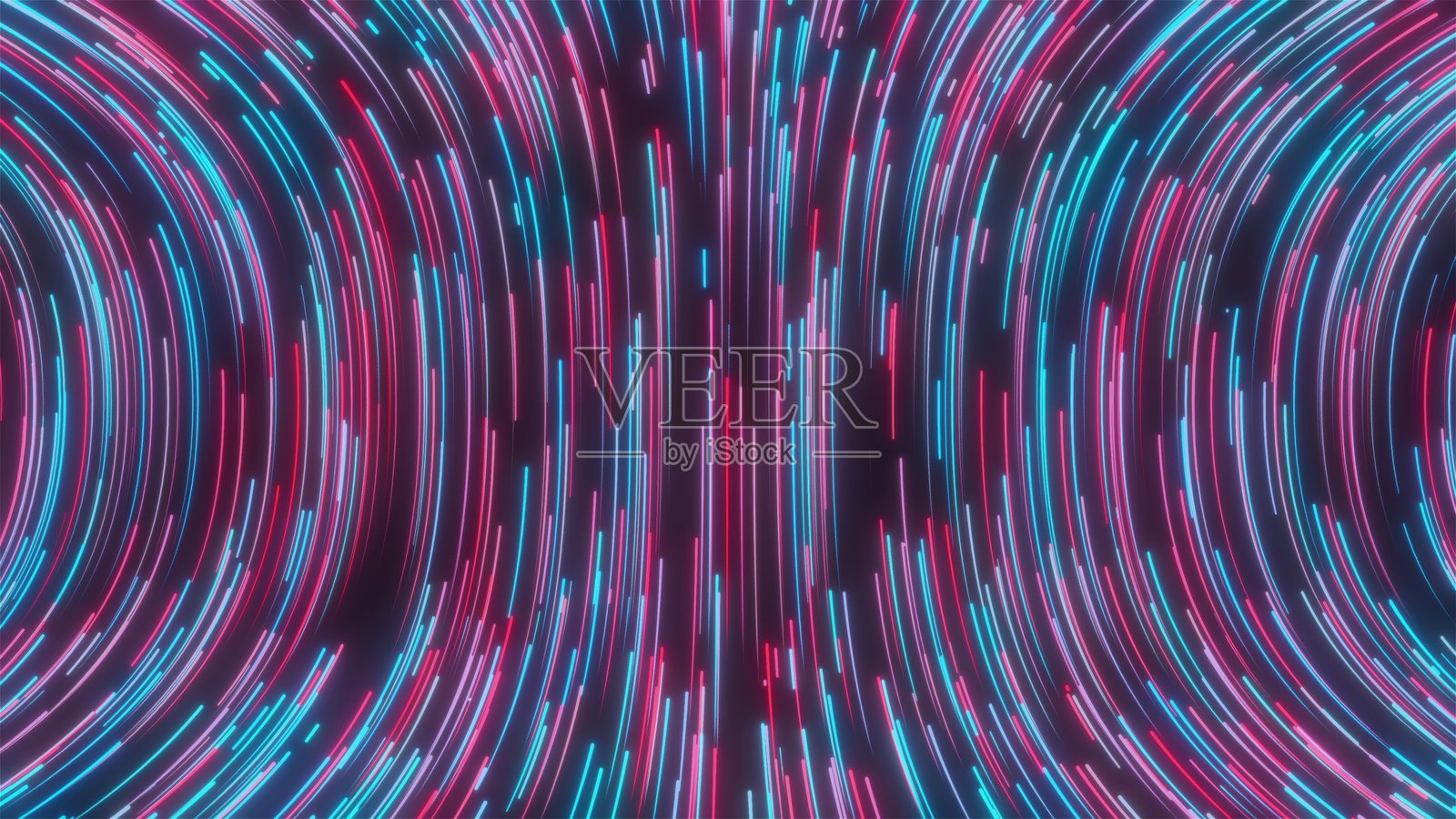 抽象的发光轨迹照片摄影图片