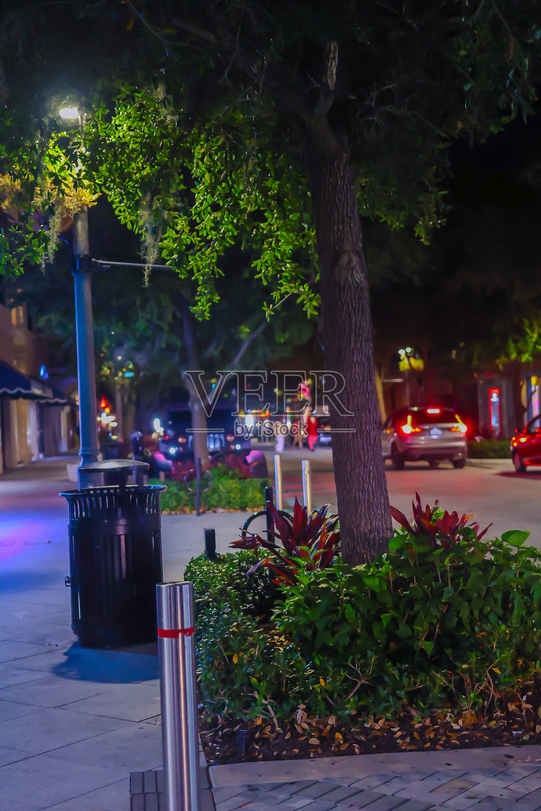 克莱马蒂斯街，西棕榈滩照片摄影图片