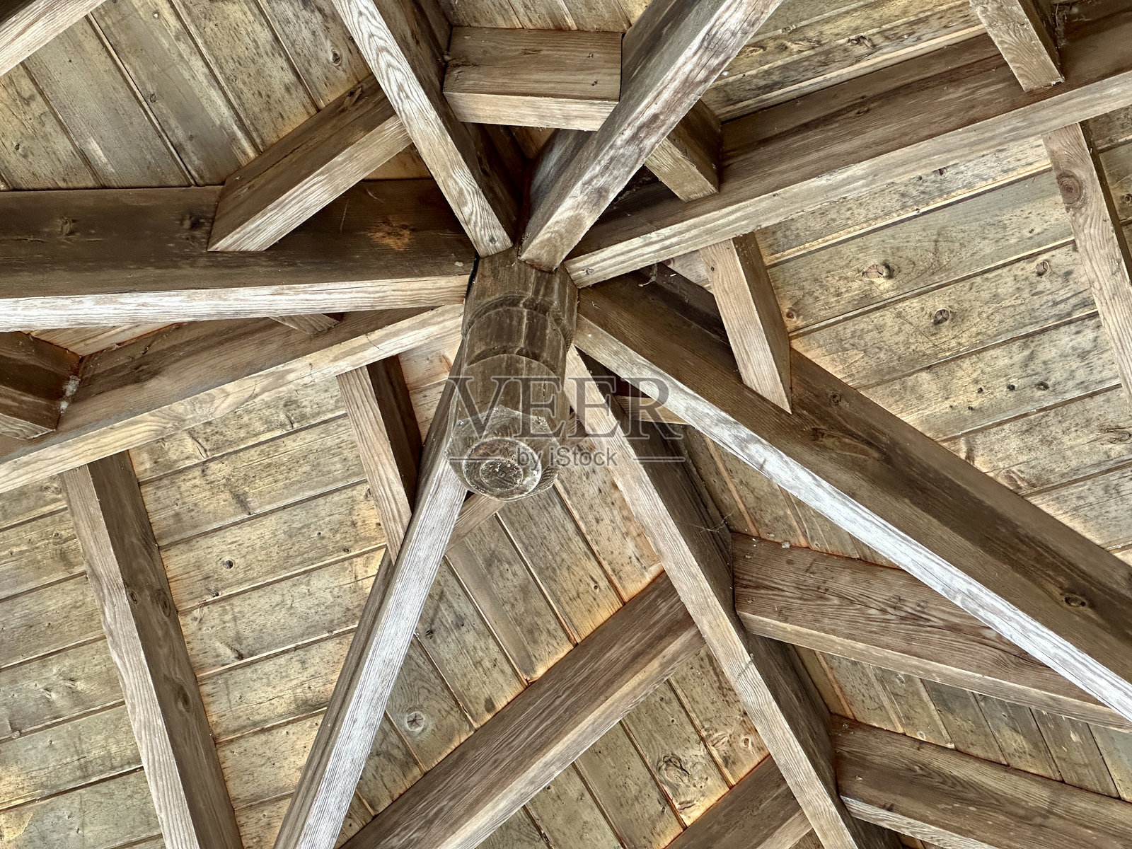 木质天花板照片摄影图片