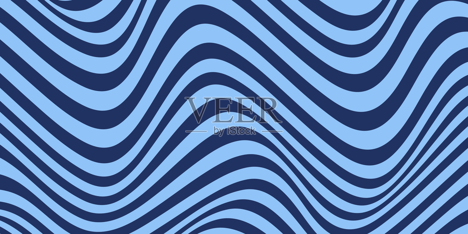 动态波浪的抽象横向背景插画图片素材