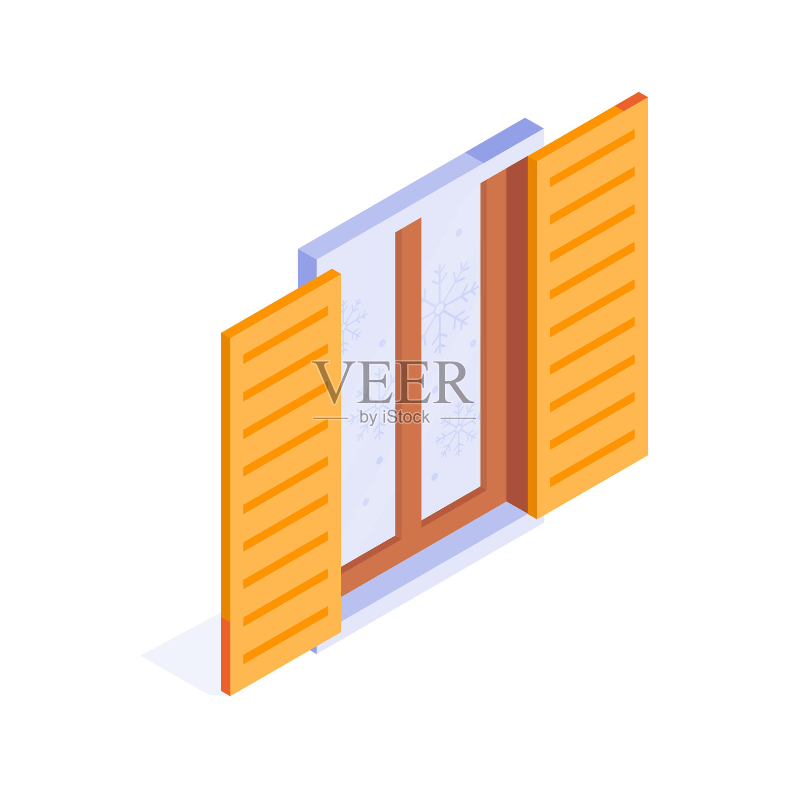 窗户插画图片素材