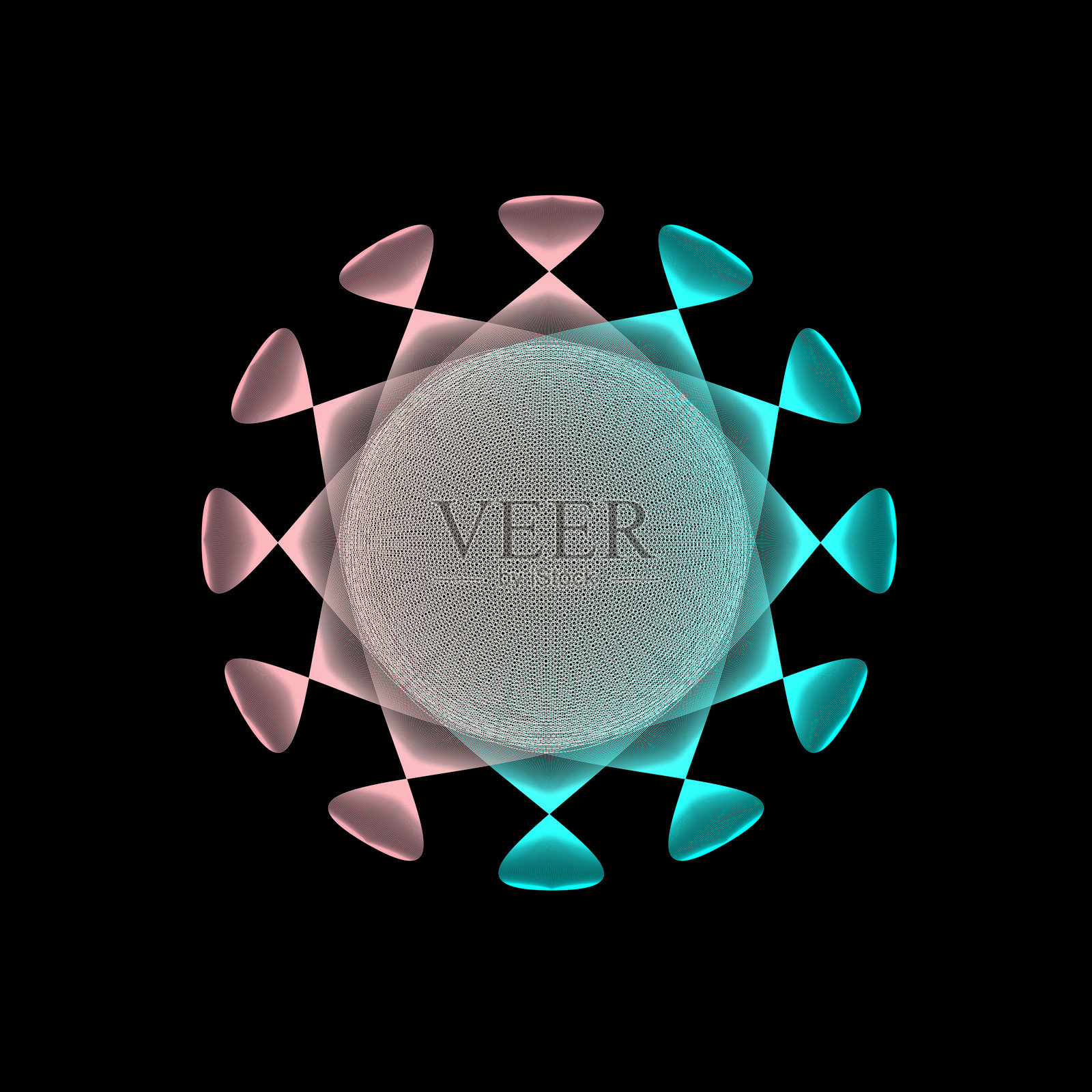 矢量插图抽象图案对象插画图片素材