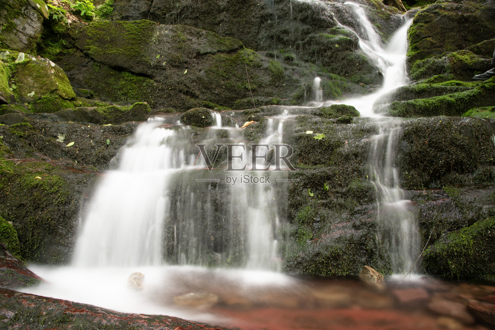 酪乳瀑布照片摄影图片