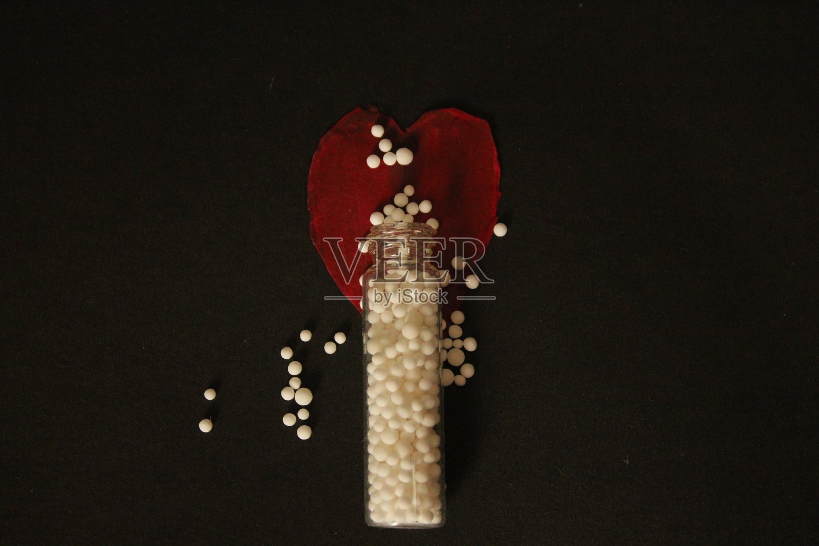 顺势疗法保健和医药。照片摄影图片