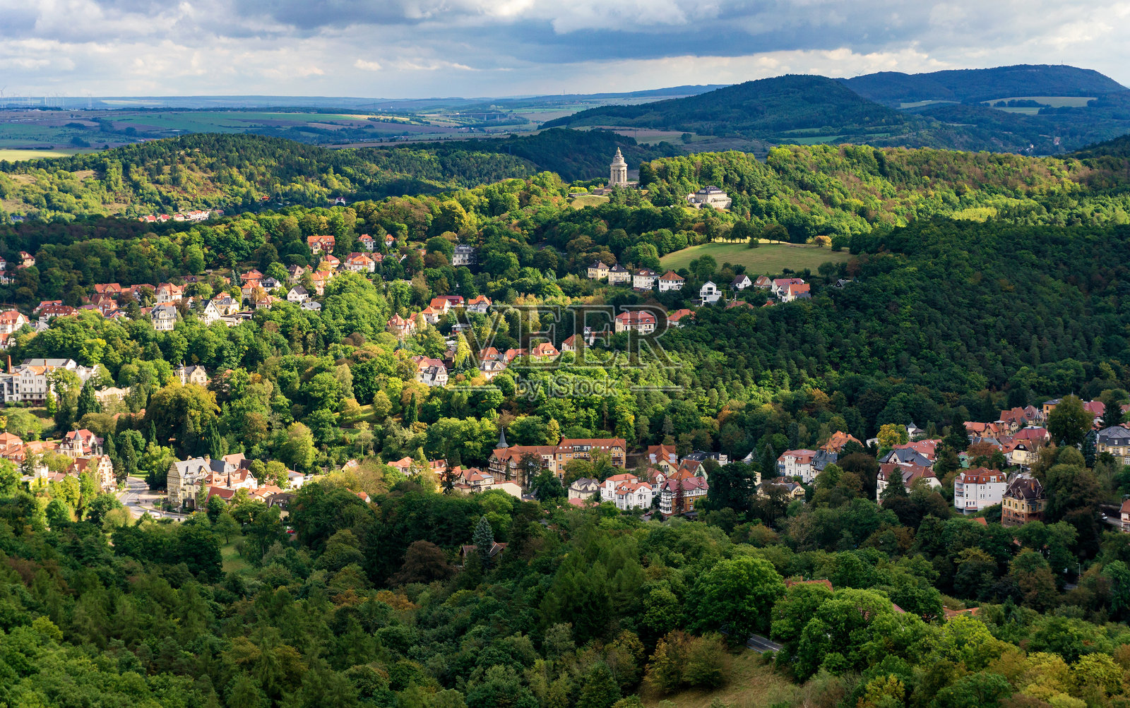 城堡视角 - 向东观望照片摄影图片