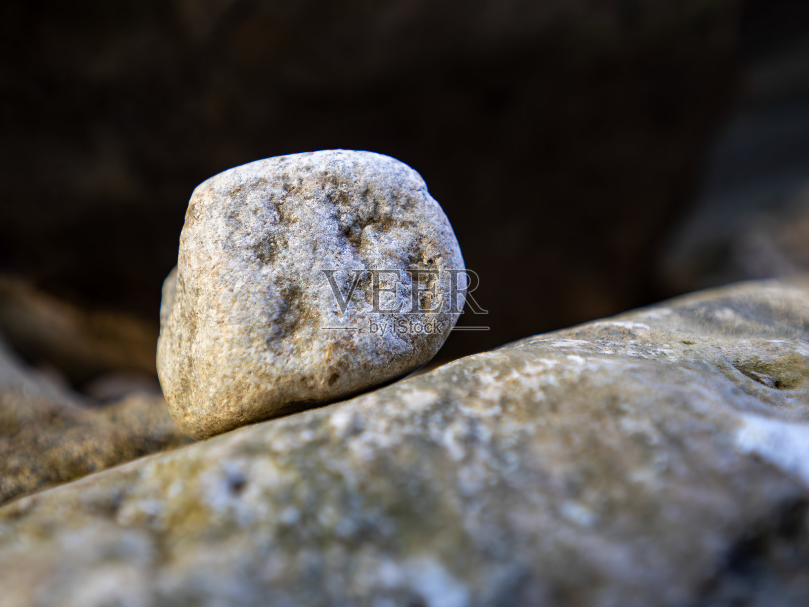 克里特岛伊姆布罗斯峡谷的小石头细节照片摄影图片