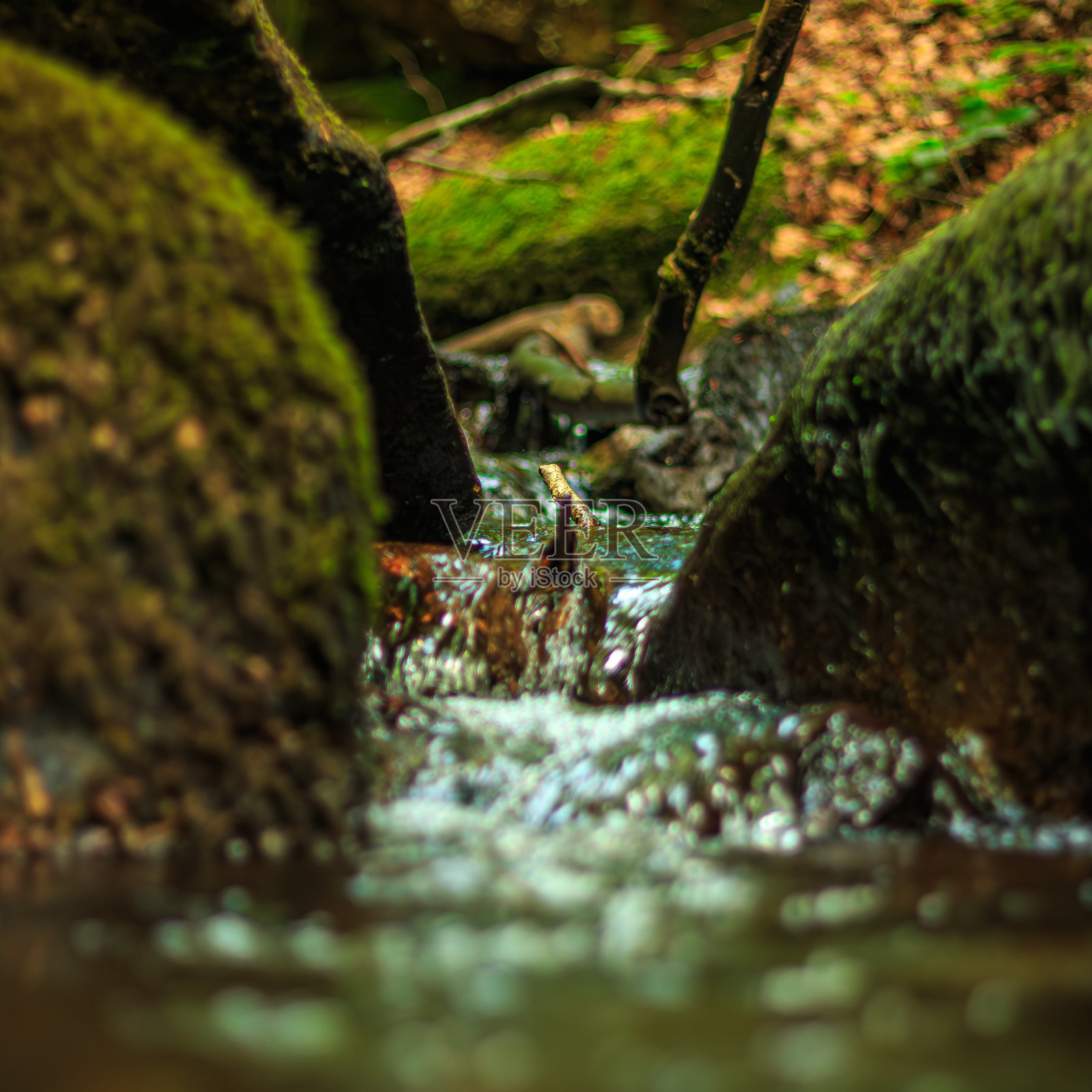 拉蒙特拉里耶瀑布照片摄影图片