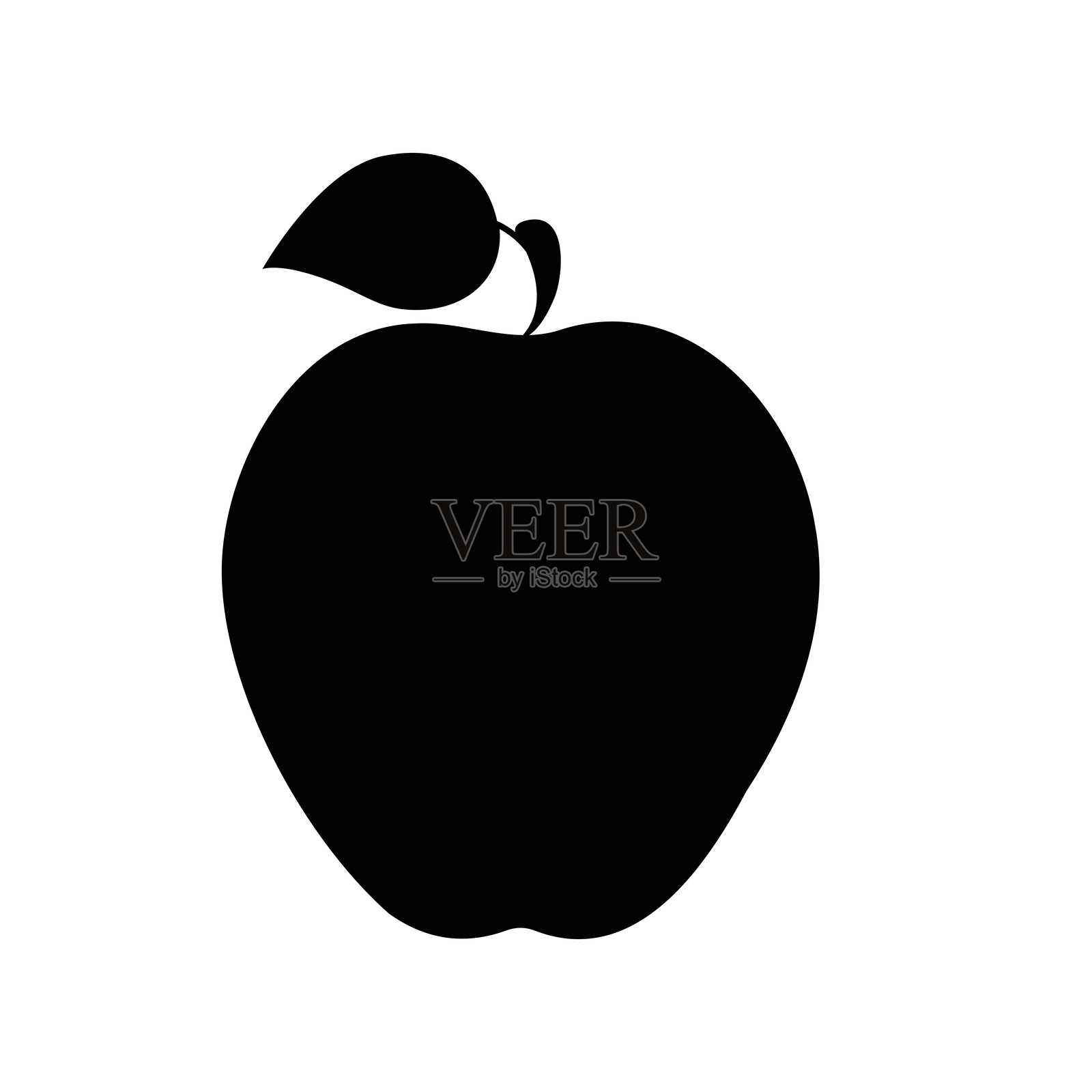 苹果插画插画图片素材